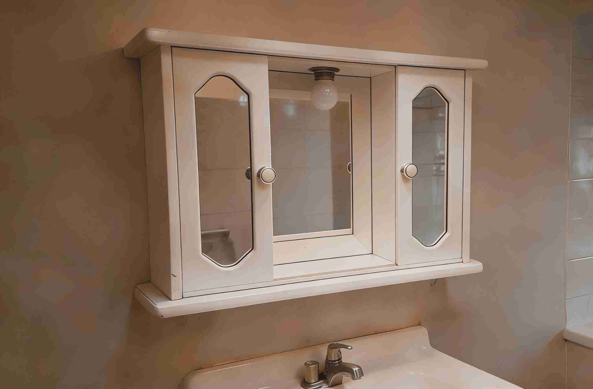 Gabinete de baño con espejo. NO SE HACEN ENVÍOS - miniatura 3