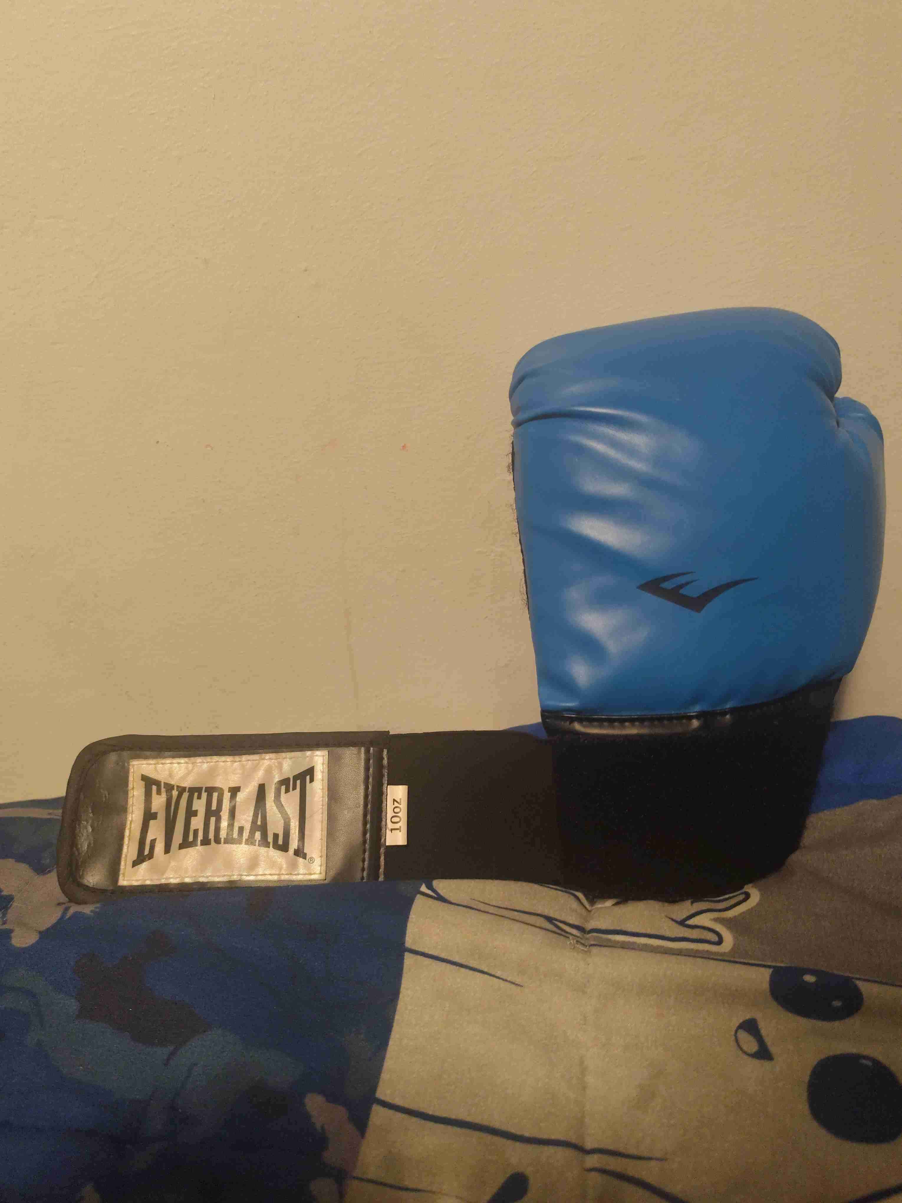 Guantes de boxeo azules Everlast - miniatura 4