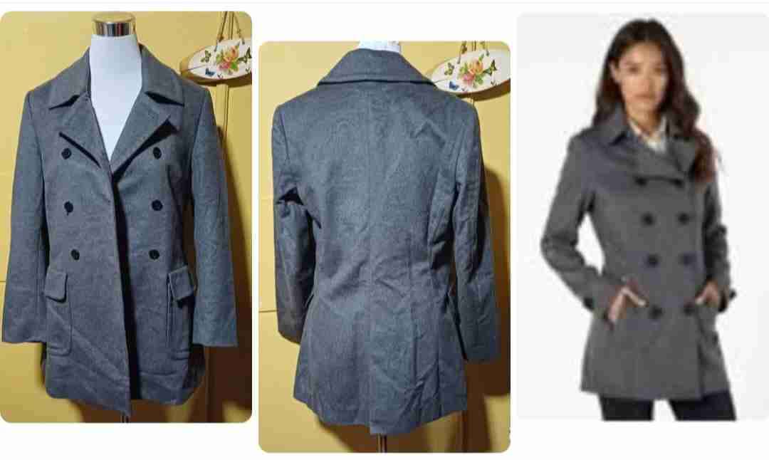 Abrigo gris talla M38/40 - miniatura 3