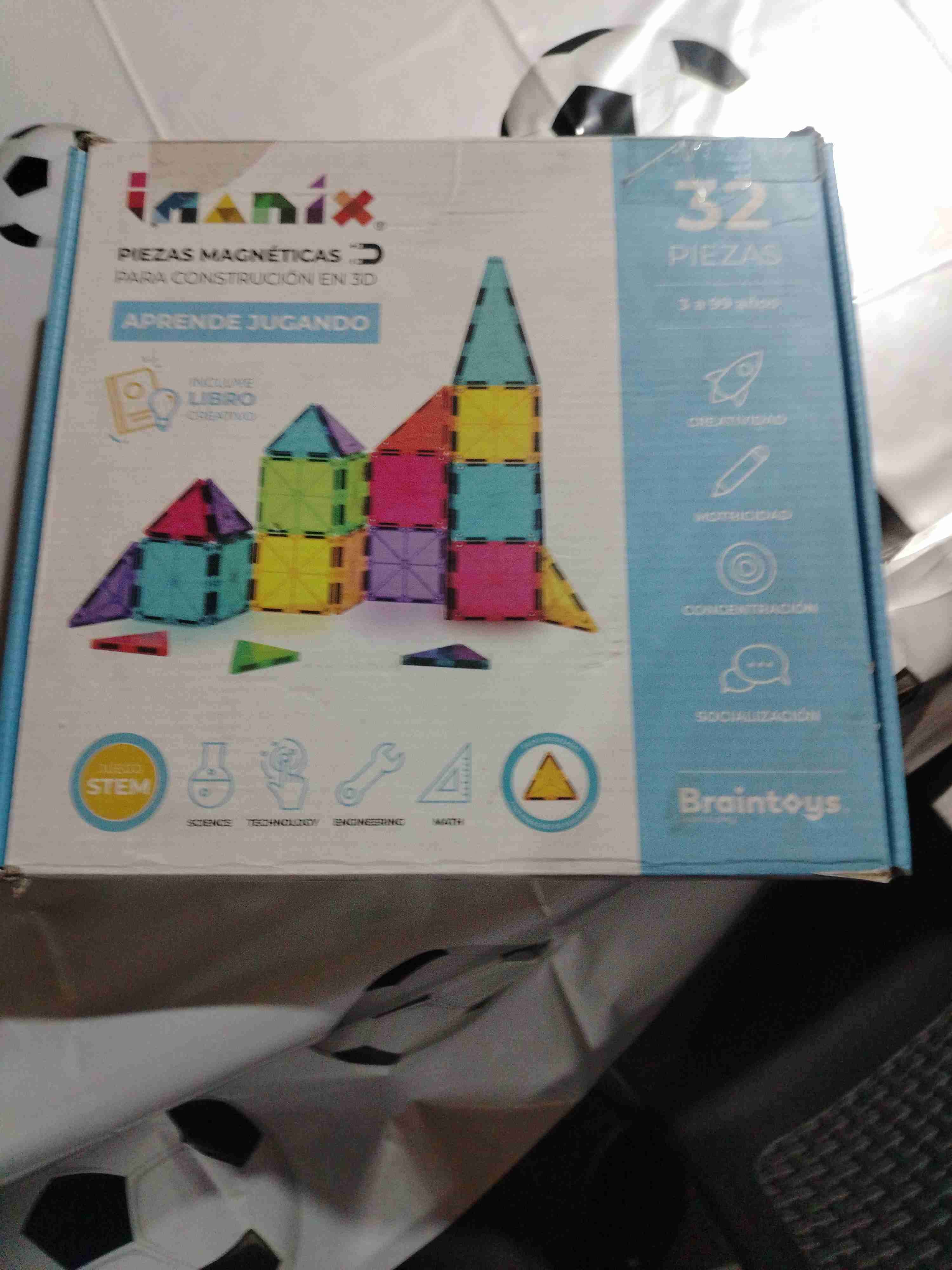 Bloques magnéticos para construcción 3D - miniatura 1
