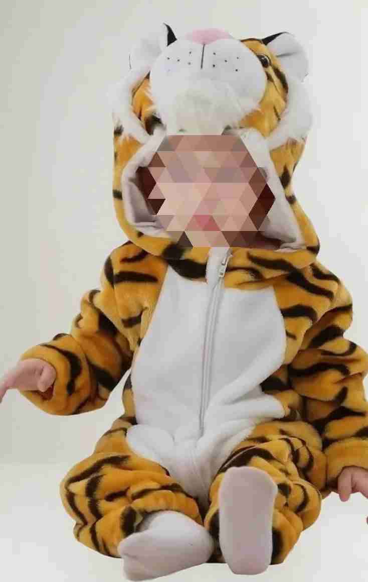 Disfraz infantil de tigre - miniatura 4