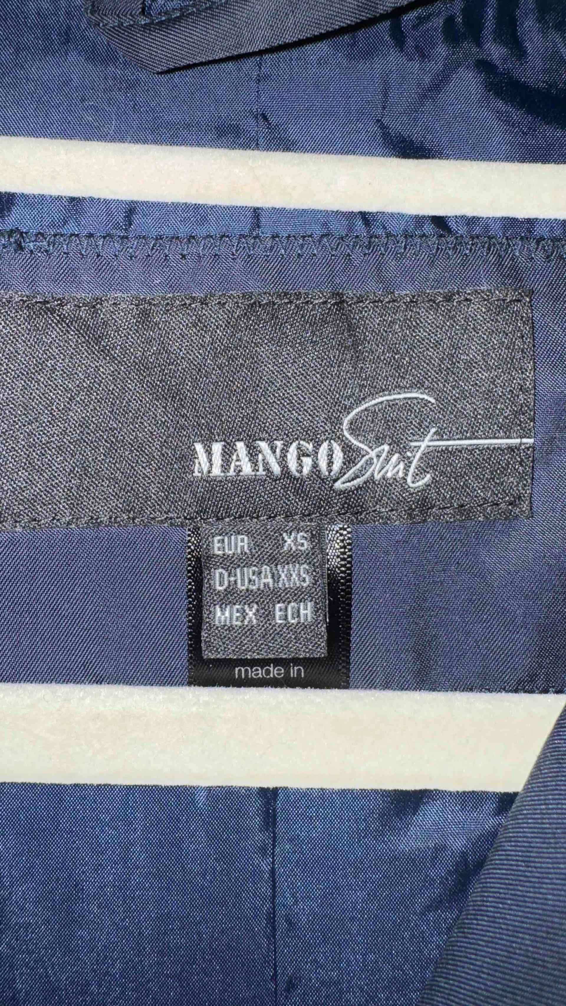 Trench  azul marino XS  Mango - miniatura 5