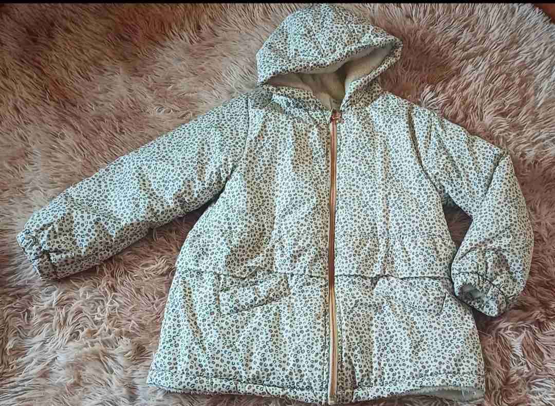 Chaqueta de abrigo infantil estampada 10 años - miniatura 1
