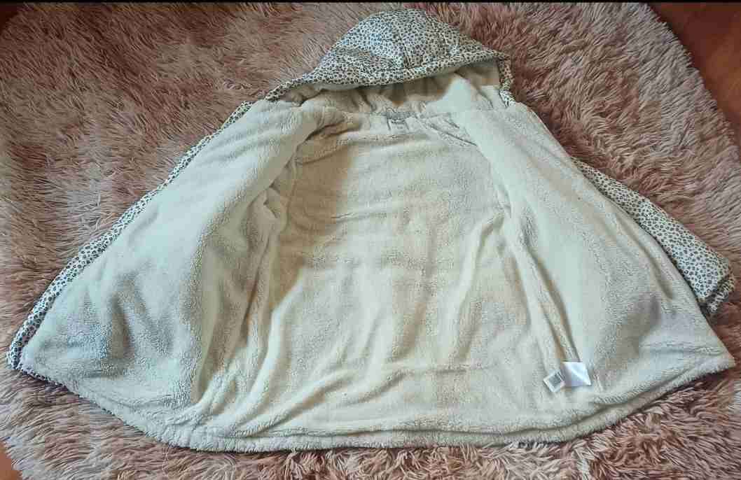 Chaqueta de abrigo infantil estampada 10 años - miniatura 2
