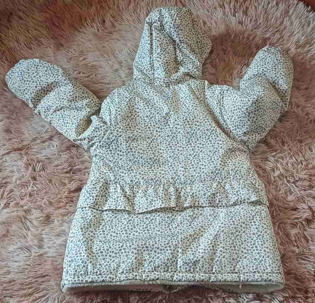 Chaqueta de abrigo infantil estampada 10 años - miniatura 3
