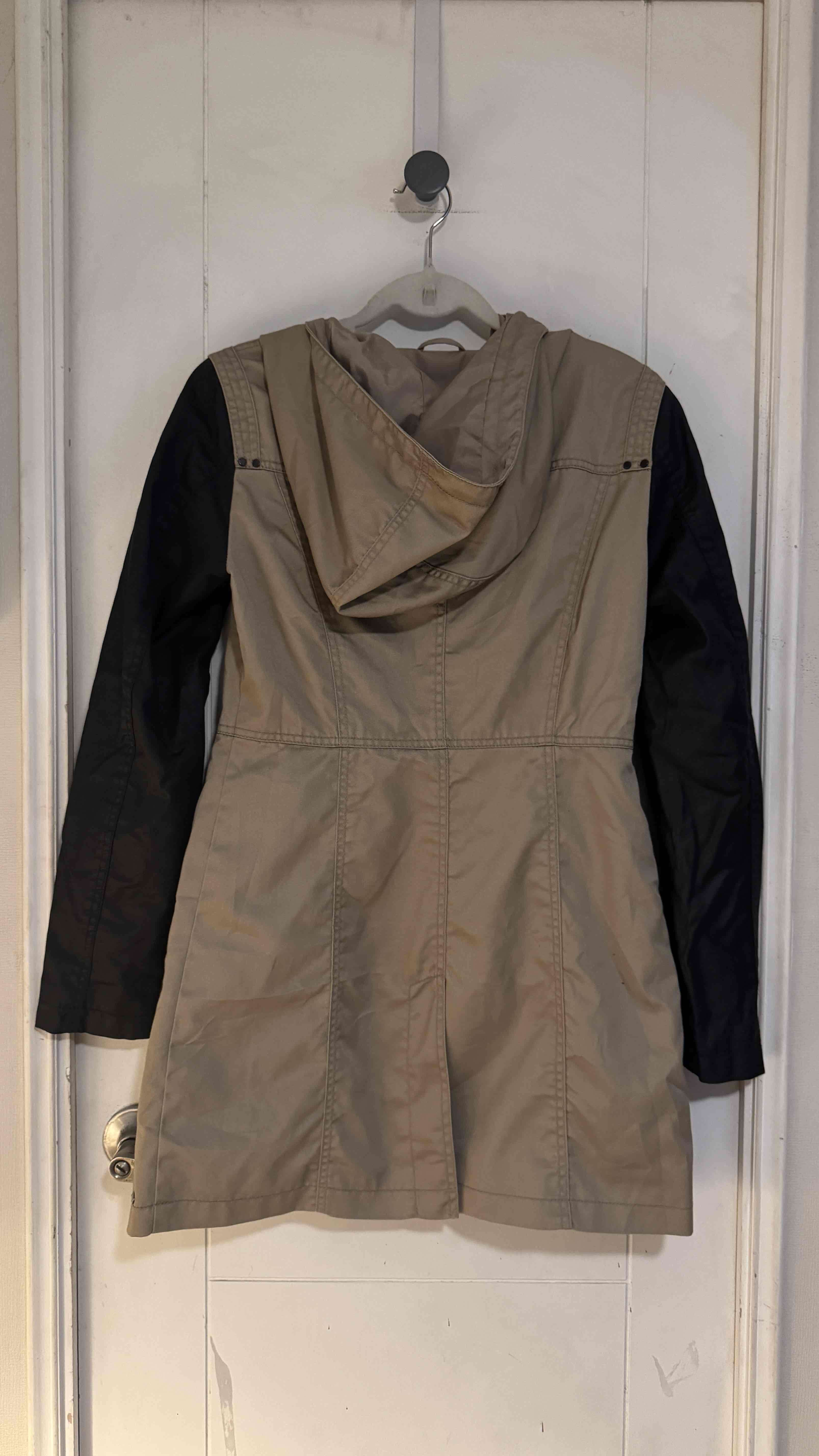 Chaqueta S mujer beige con capucha Only - miniatura 4