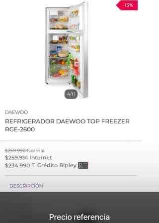 Refrigerador frío directo - miniatura 2
