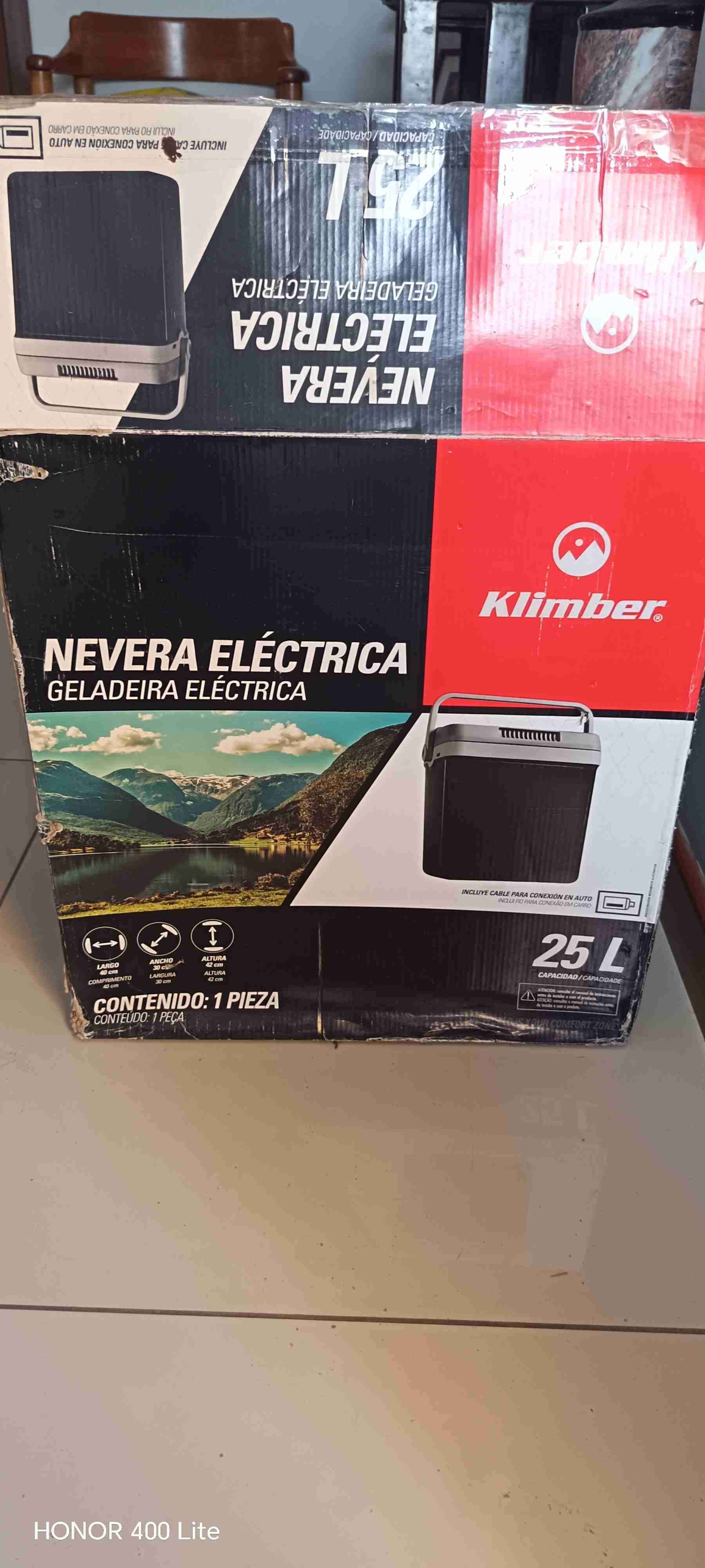 Nevera eléctrica Klimber 25L - miniatura 1