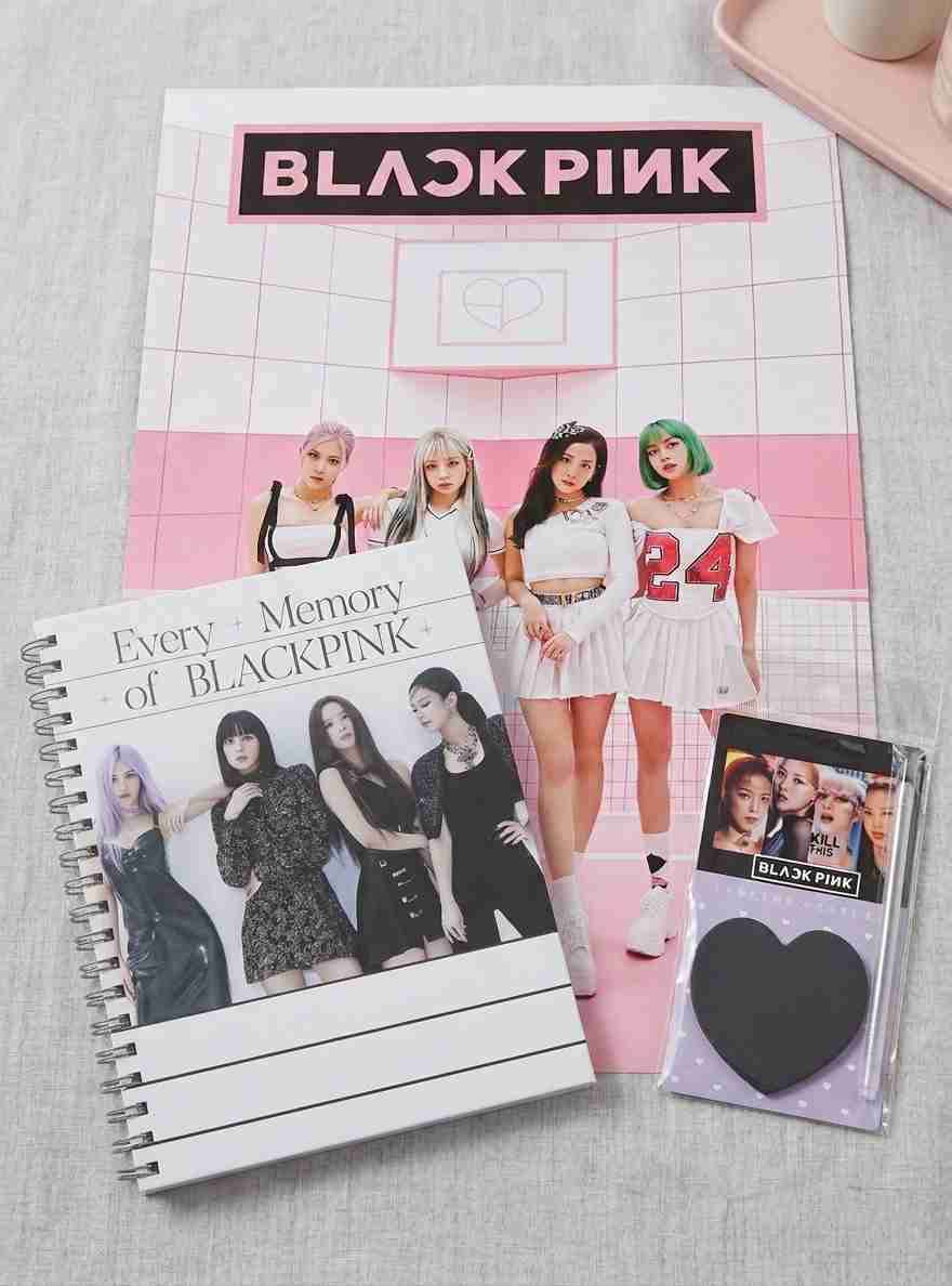 Set de merch Blackpink (k-pop) - miniatura 1
