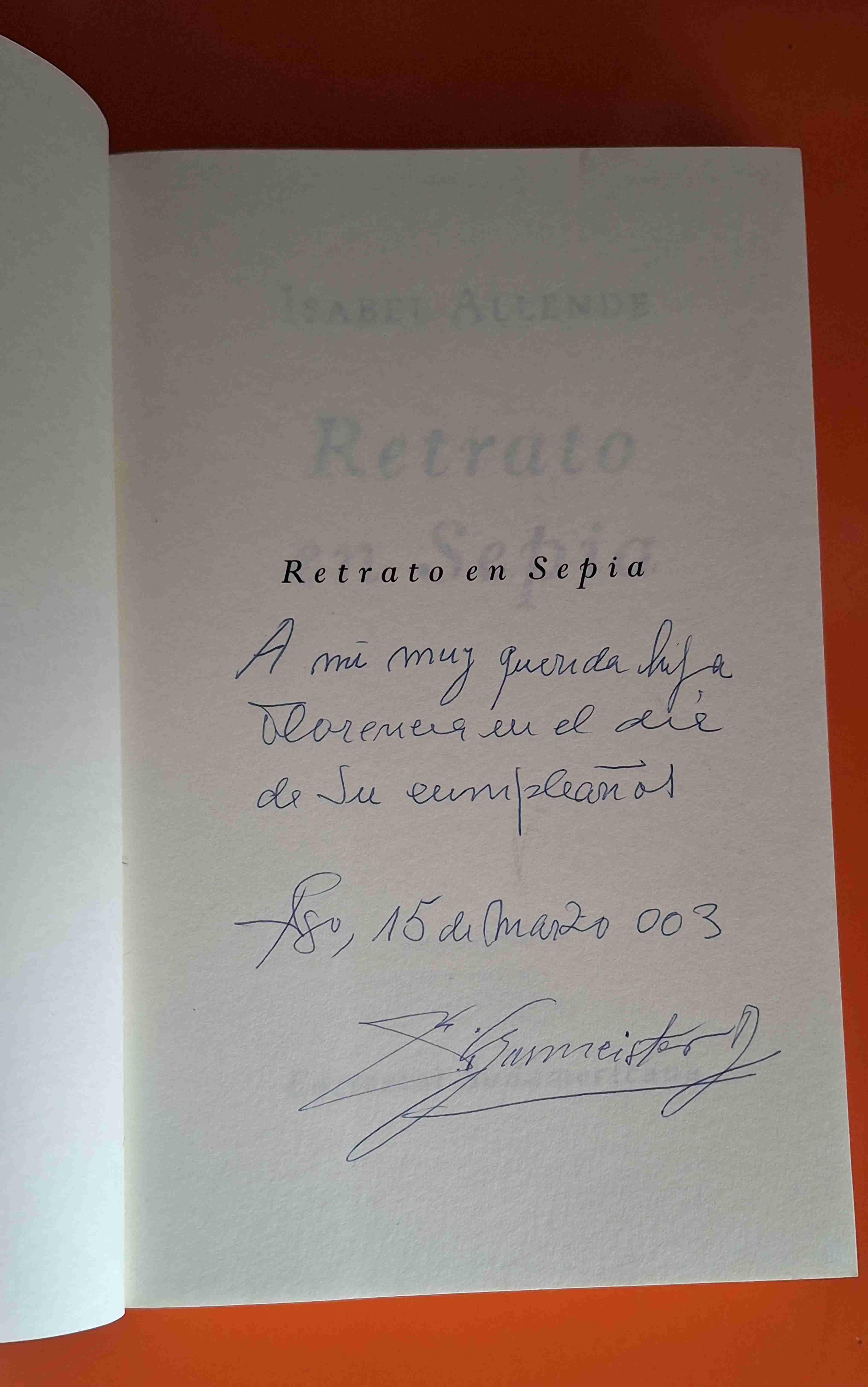 Libro 'Retrato en Sepia' de Isabel Allende - miniatura 5