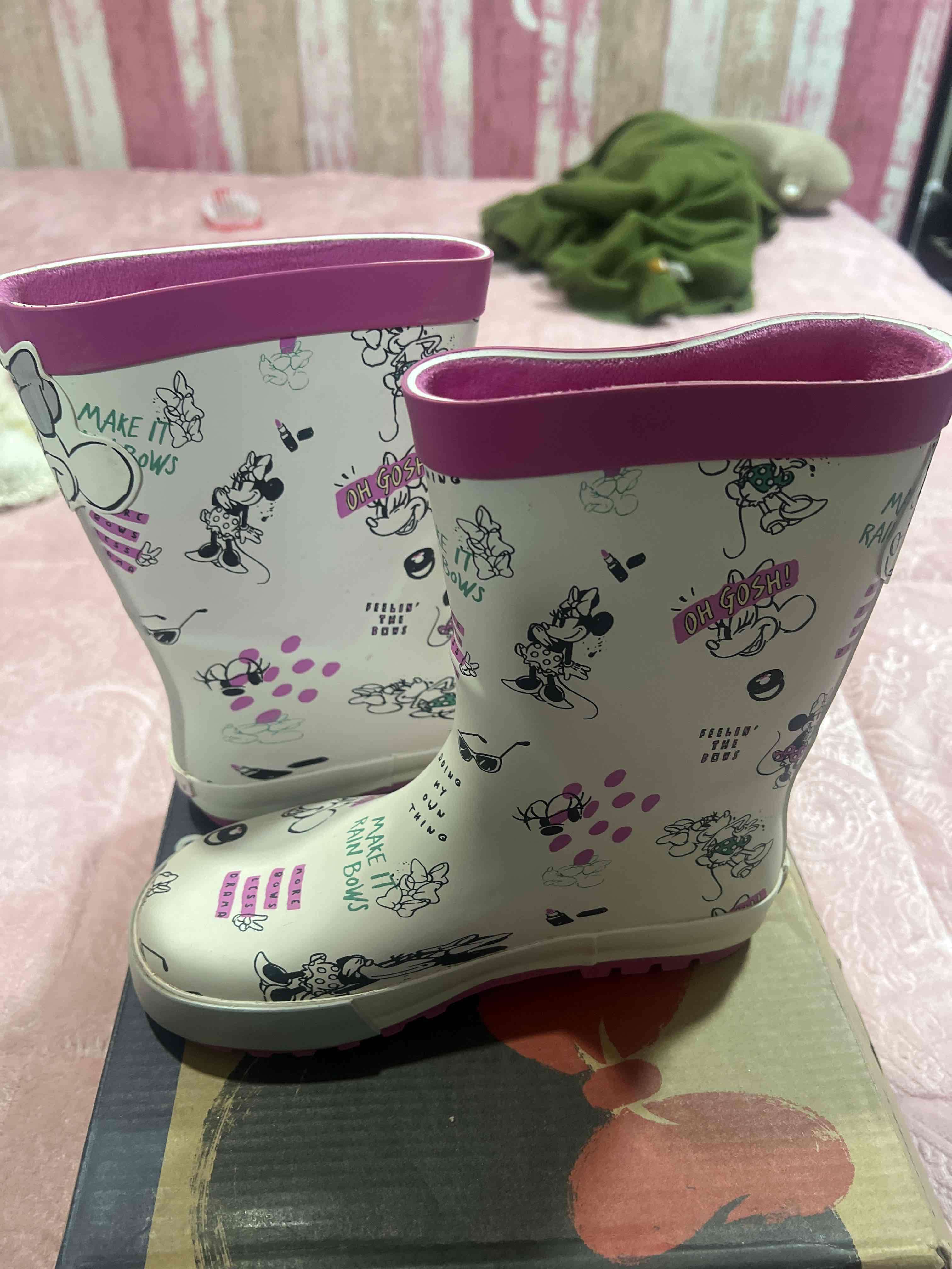 Botas de lluvia infantiles Minnie - miniatura 2