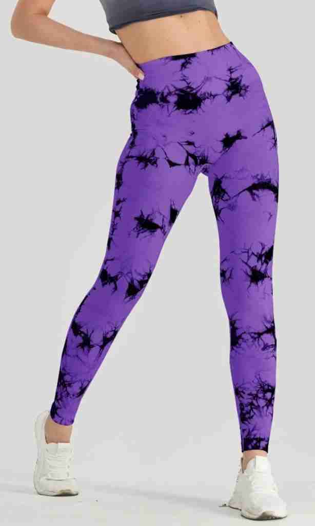 Leggings morados estampados - miniatura 2