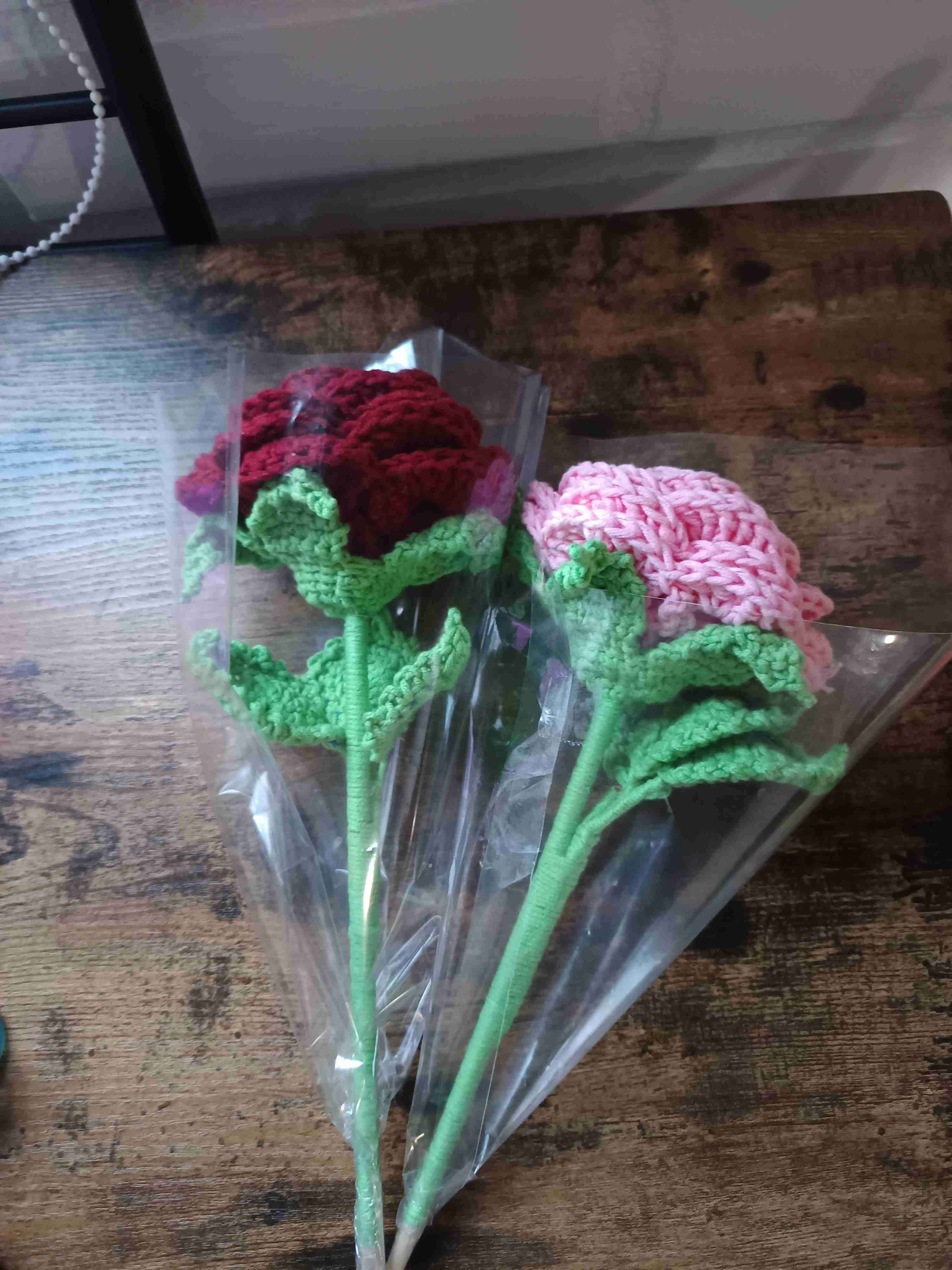 Flores tejidas a crochet - miniatura 2