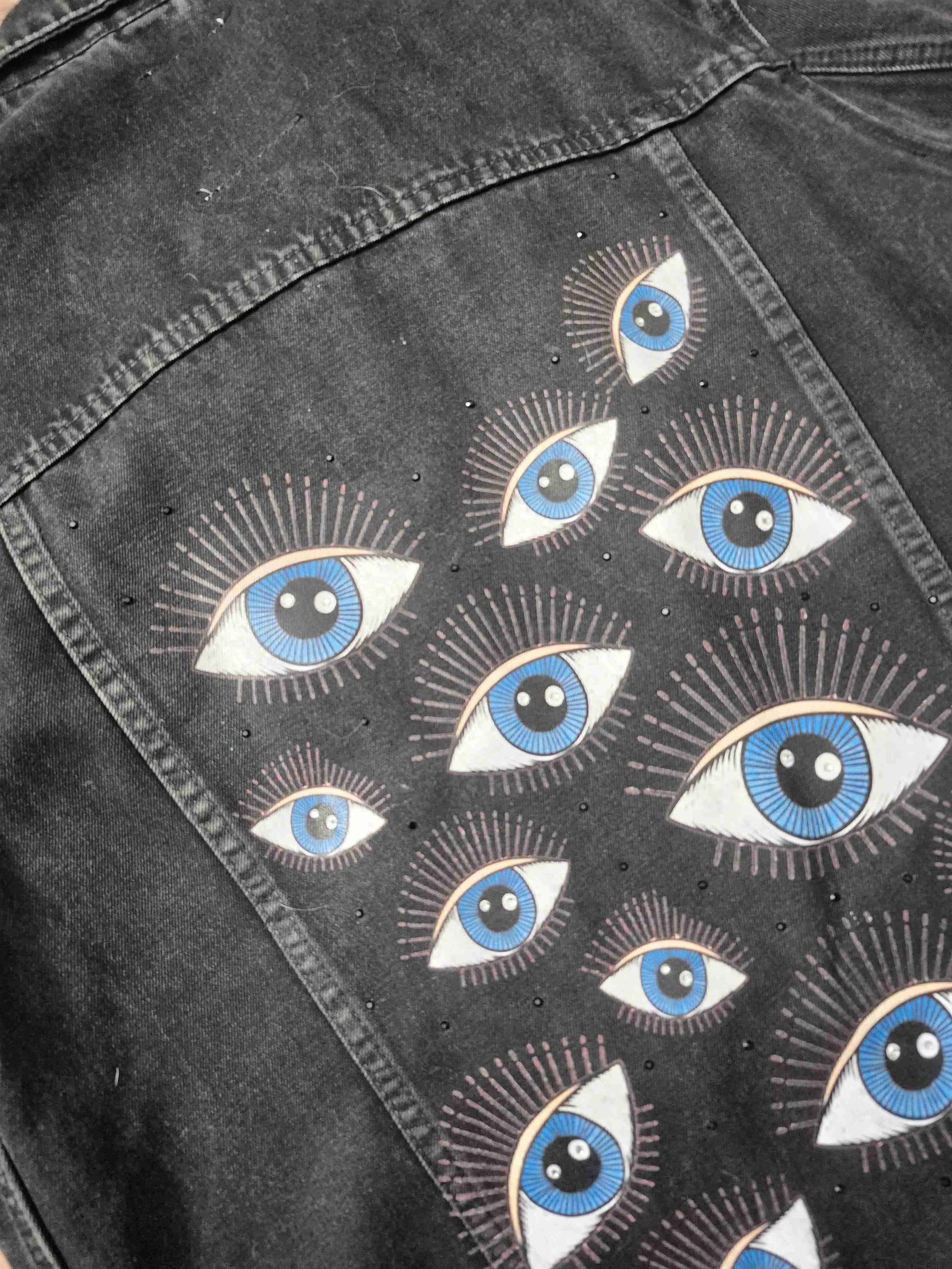 Chaqueta de mezclilla negra - miniatura 3