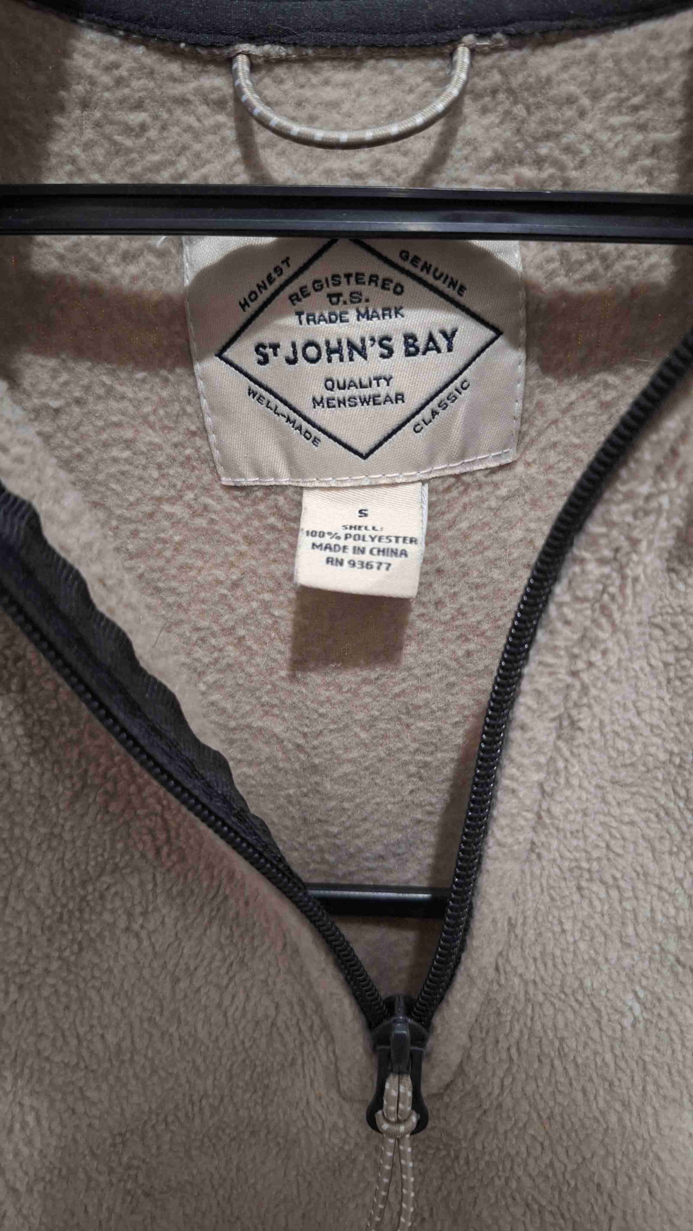 Polerón beige con cierre - miniatura 2