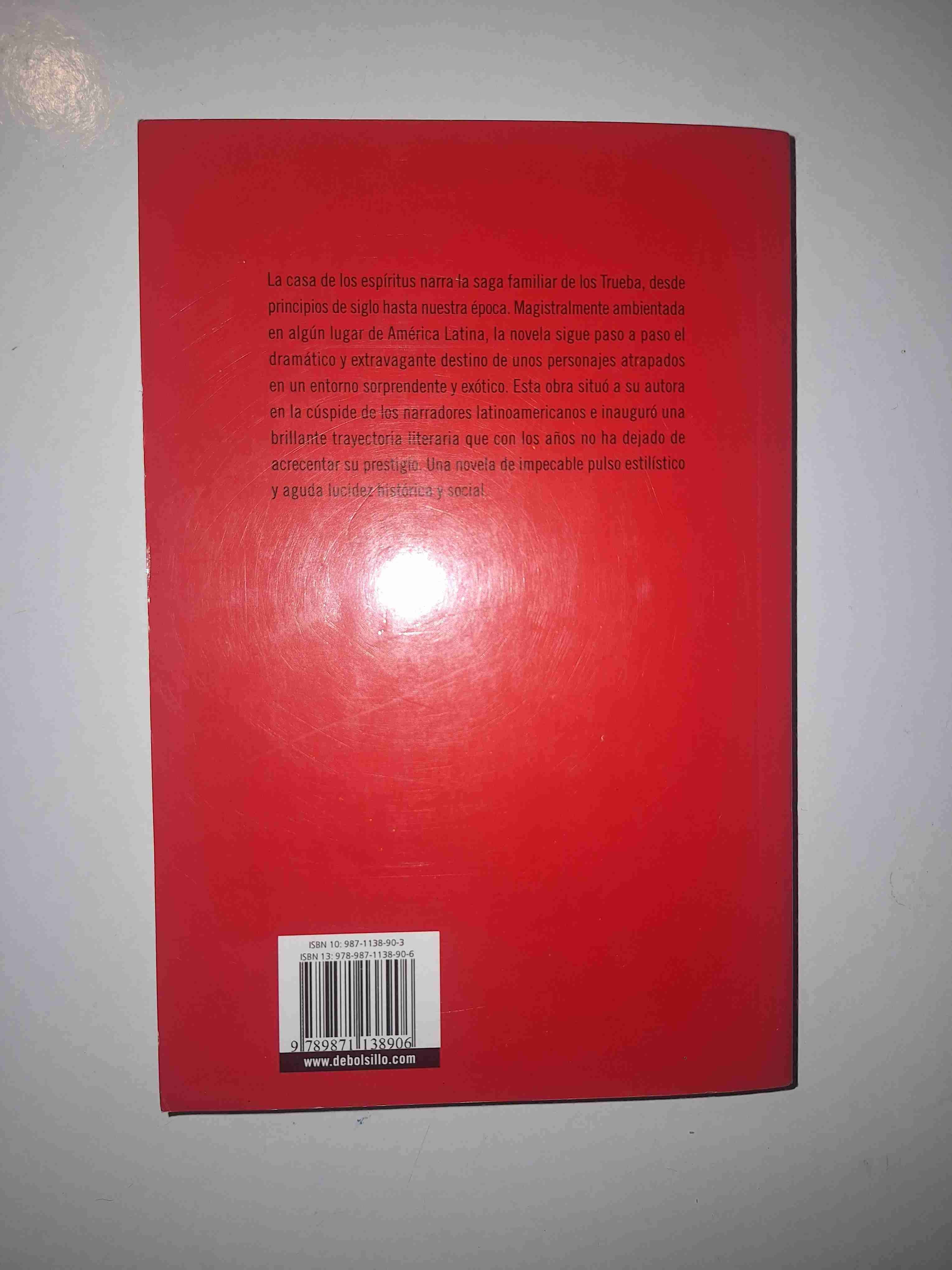 La Casa de los Espíritus Isabel Allende Libro - miniatura 2