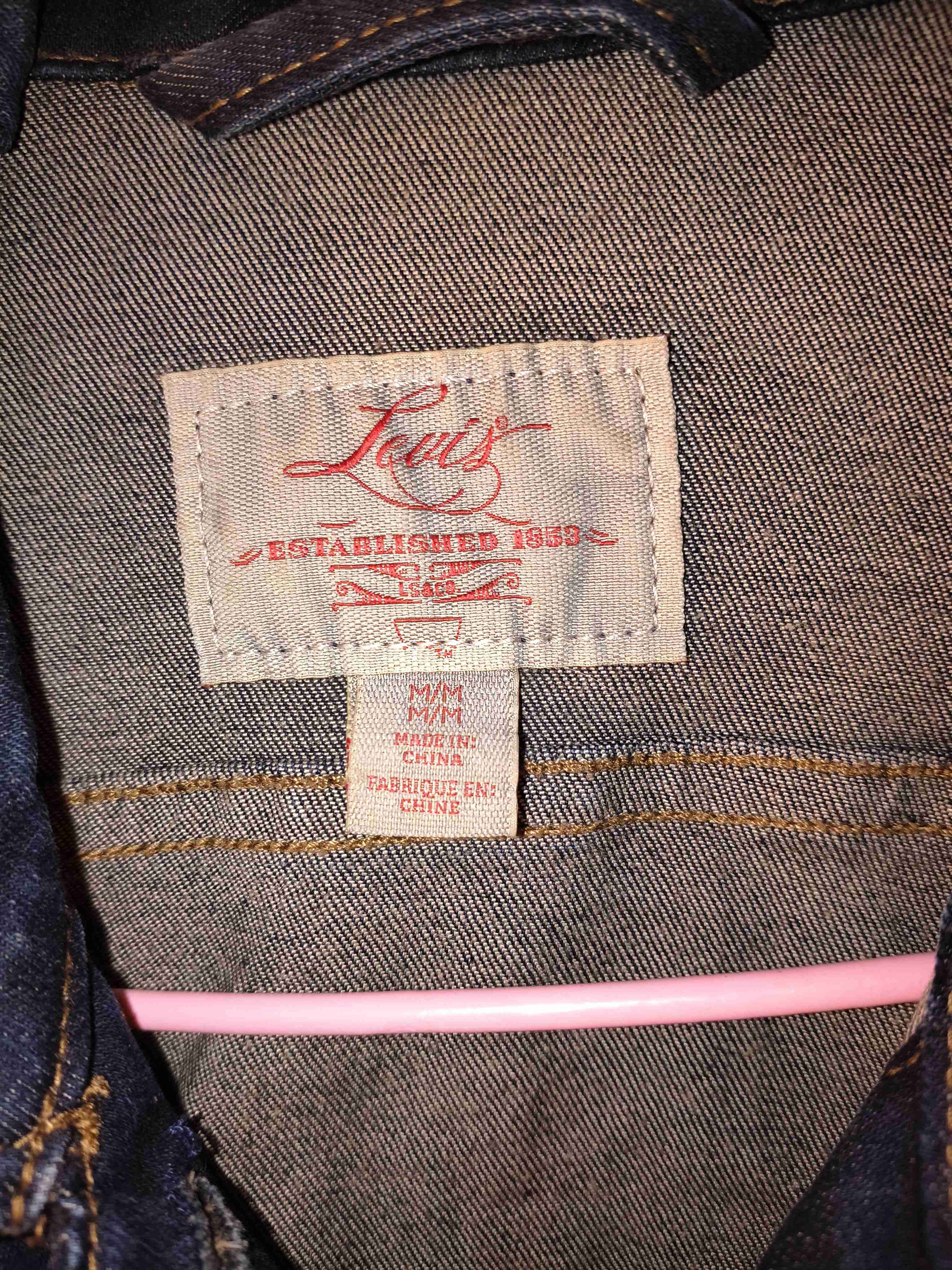 Chaqueta de mezclilla azul - miniatura 2