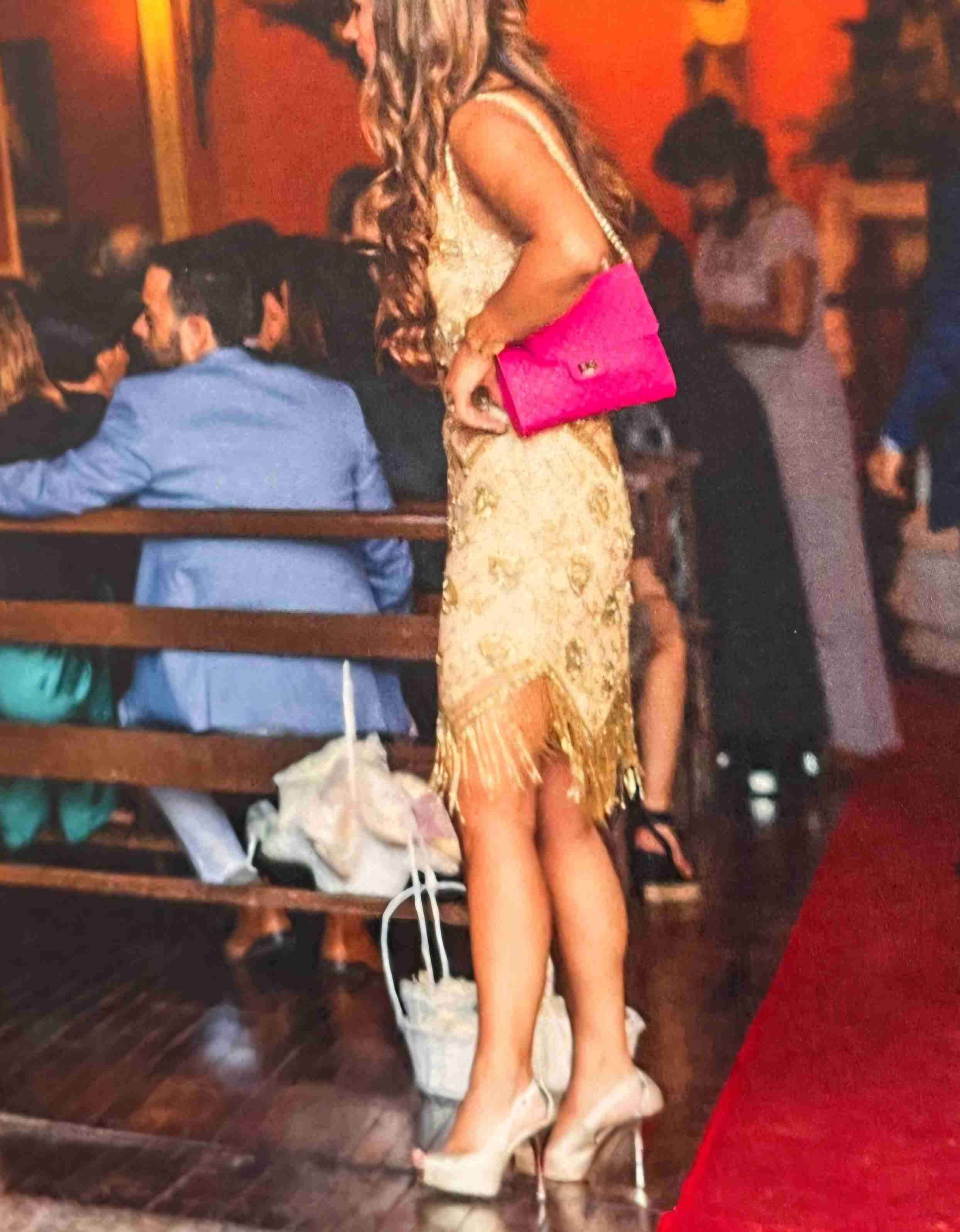 Vestido dorado Rarabaris - miniatura 4