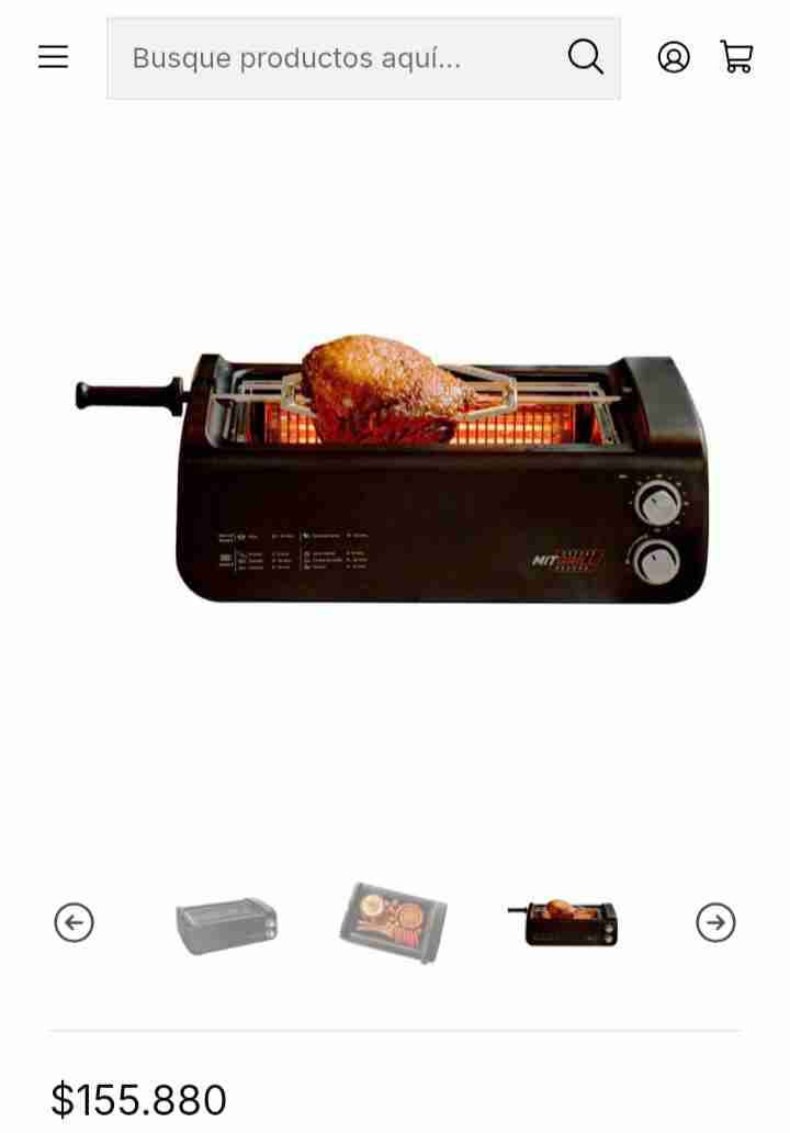 Parrilla eléctrica MIT Grill SIN HUMO - miniatura 2