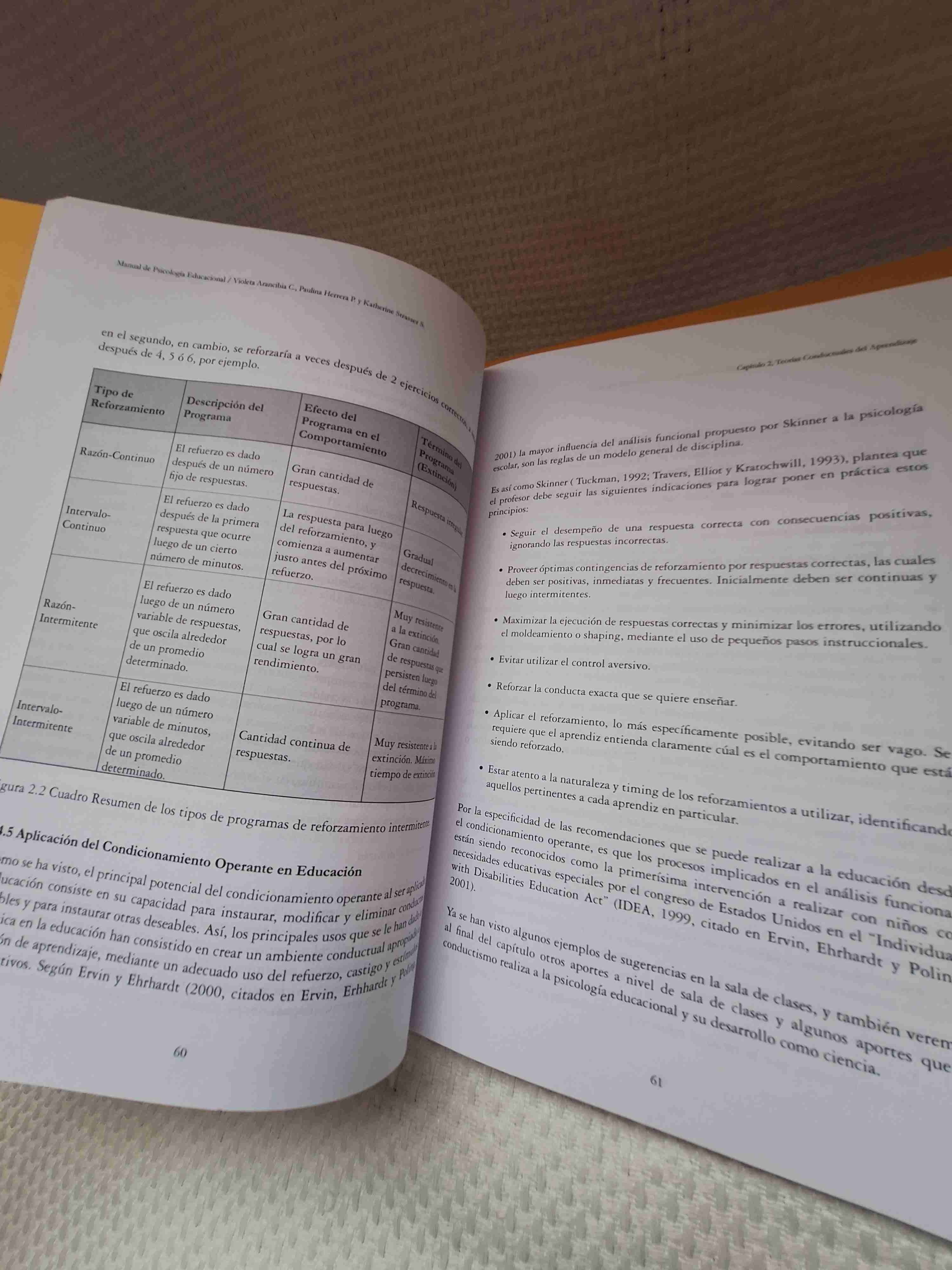 Manual Psicología Educacional Arancibia Libro - miniatura 2