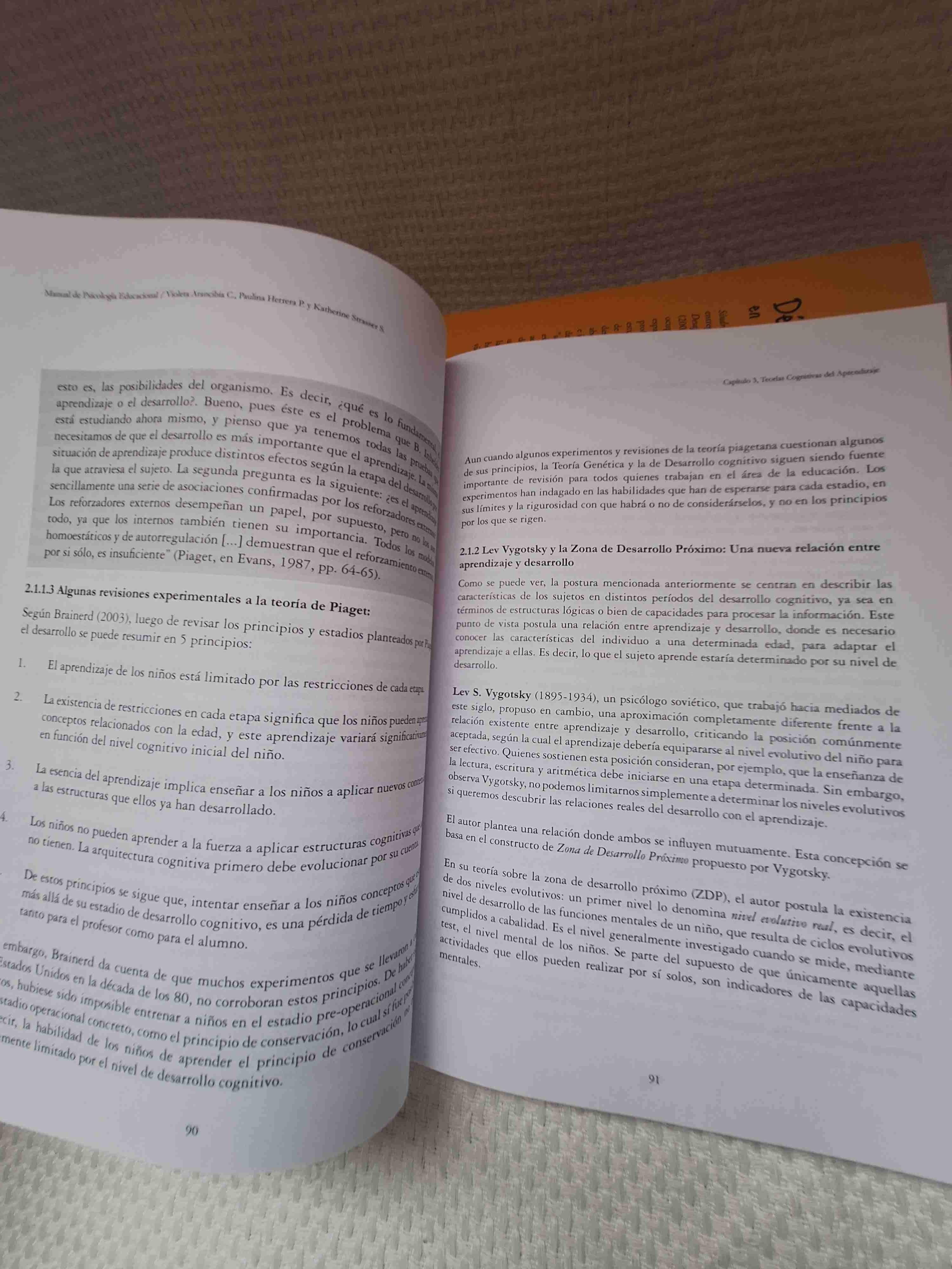 Manual Psicología Educacional Arancibia Libro - miniatura 3