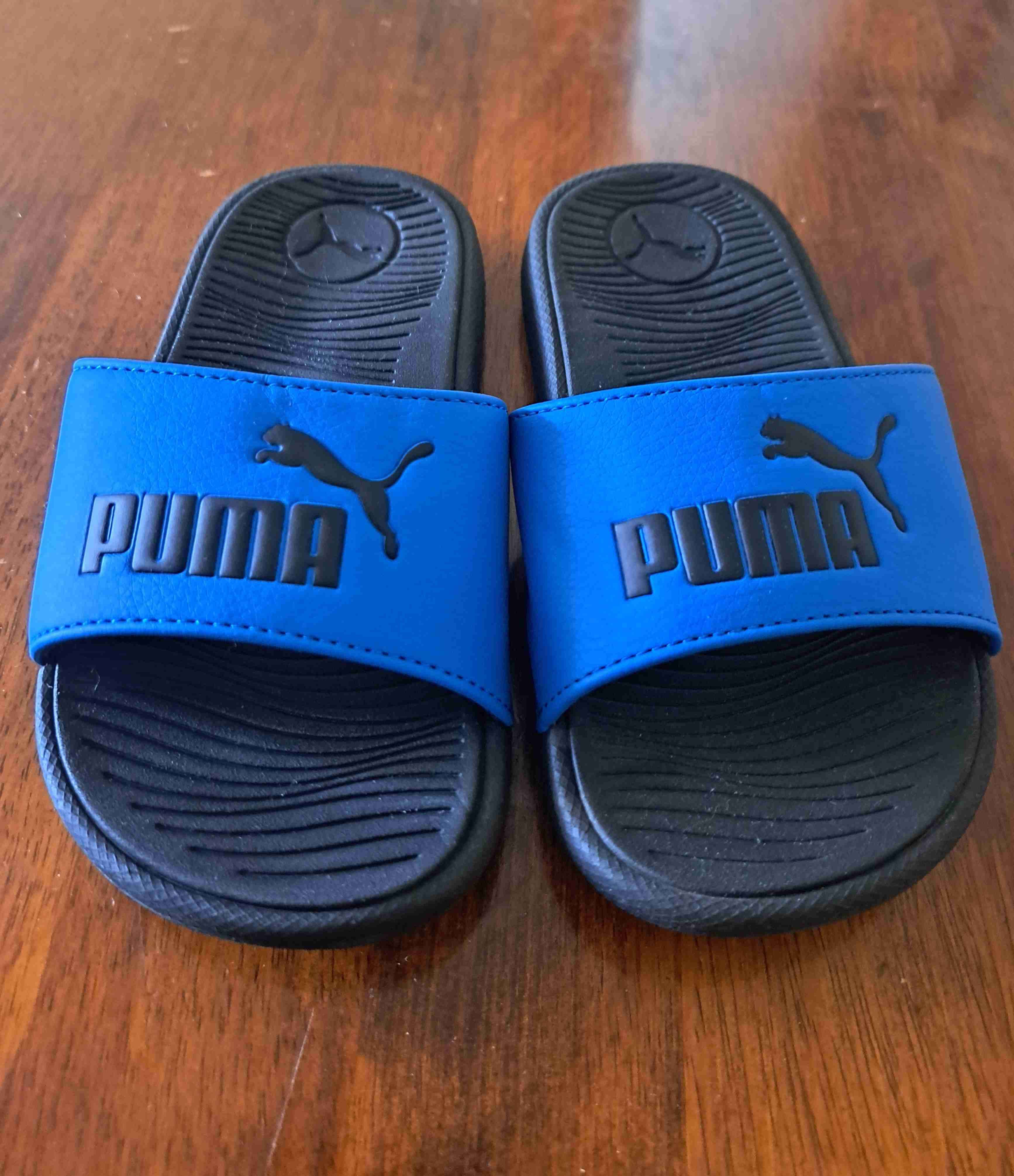 Sandalias deportivas Puma azules niñ@ N°28 - miniatura 1