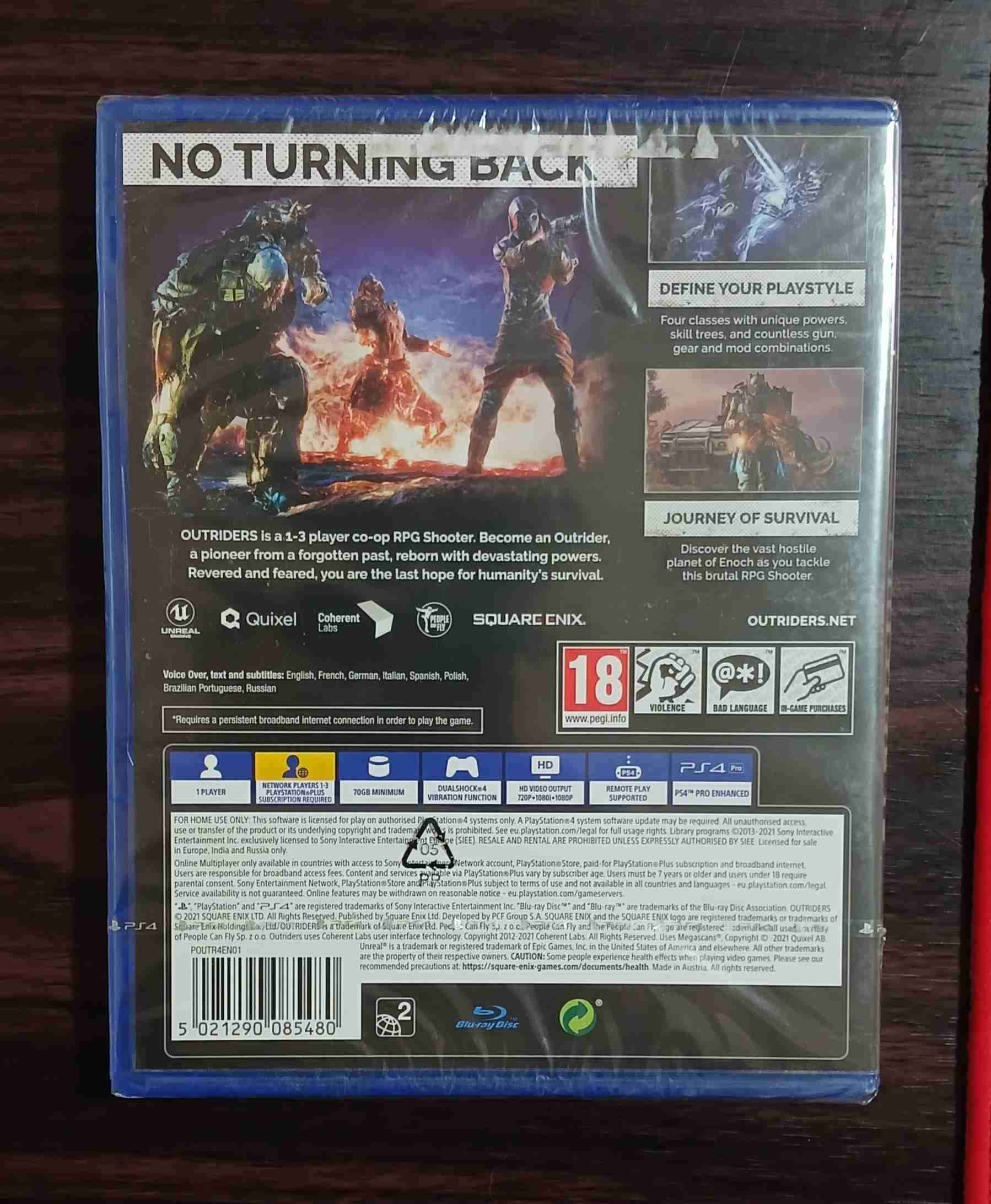 Juego PS4 Outriders nuevo - miniatura 2