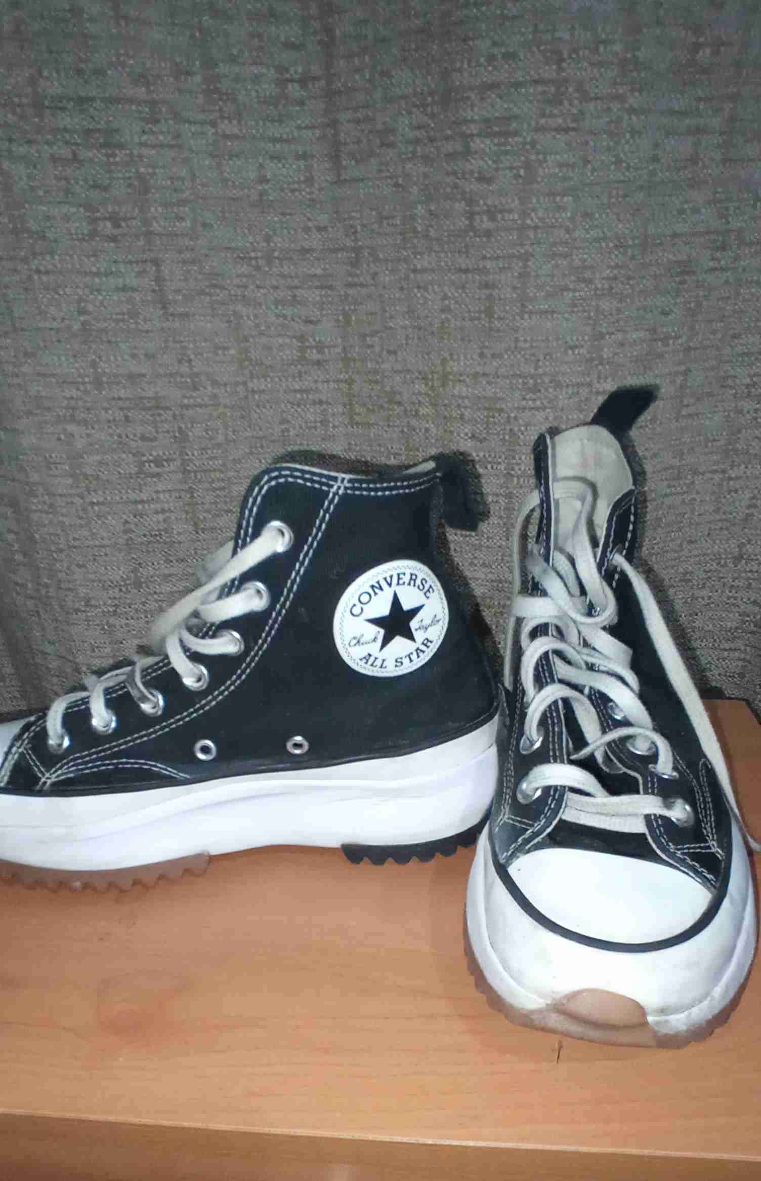 Zapatillas Converse negras Run Star hike - miniatura 1