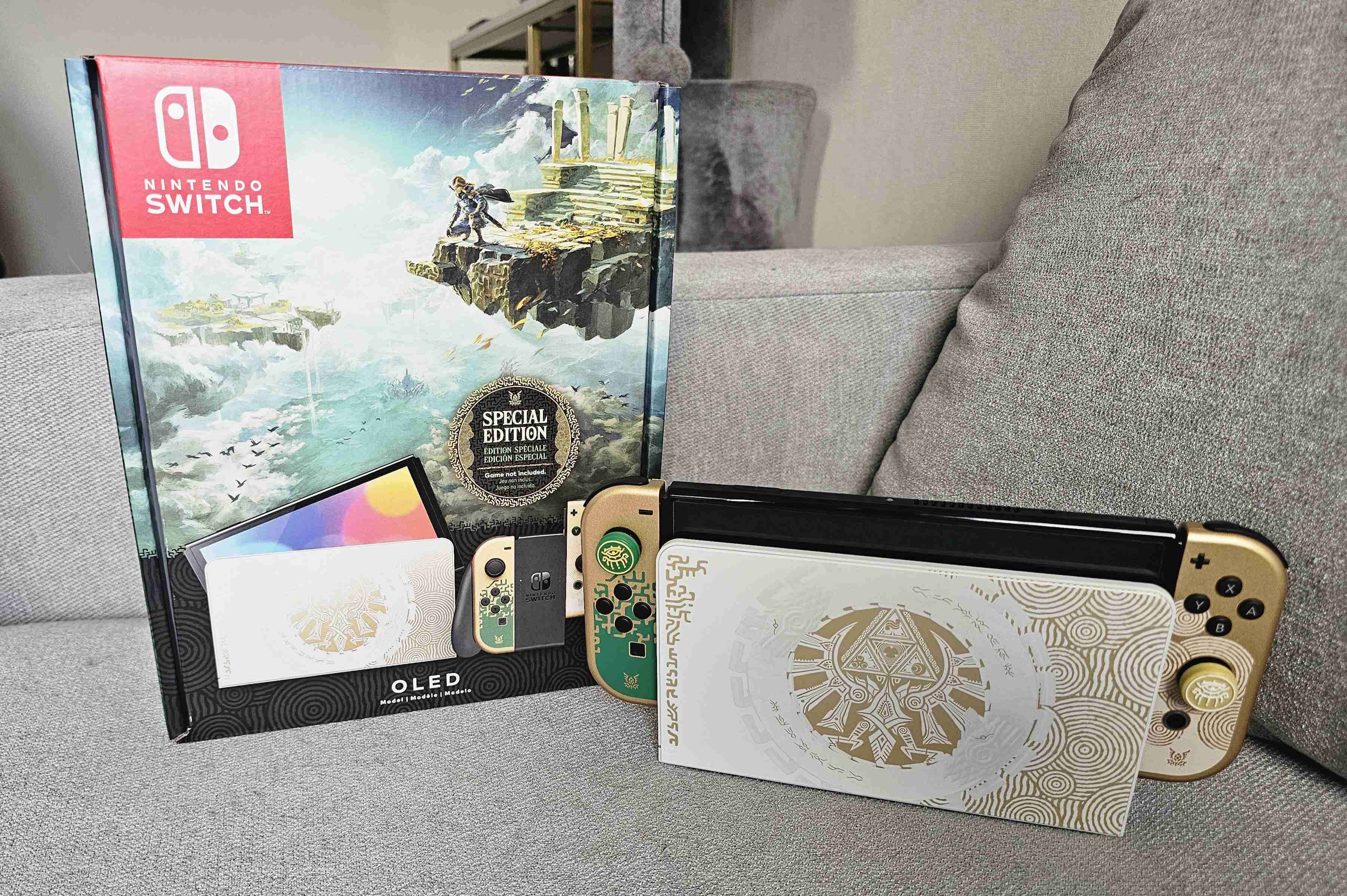 Nintendo Switch edición Zelda TOTK - miniatura 1