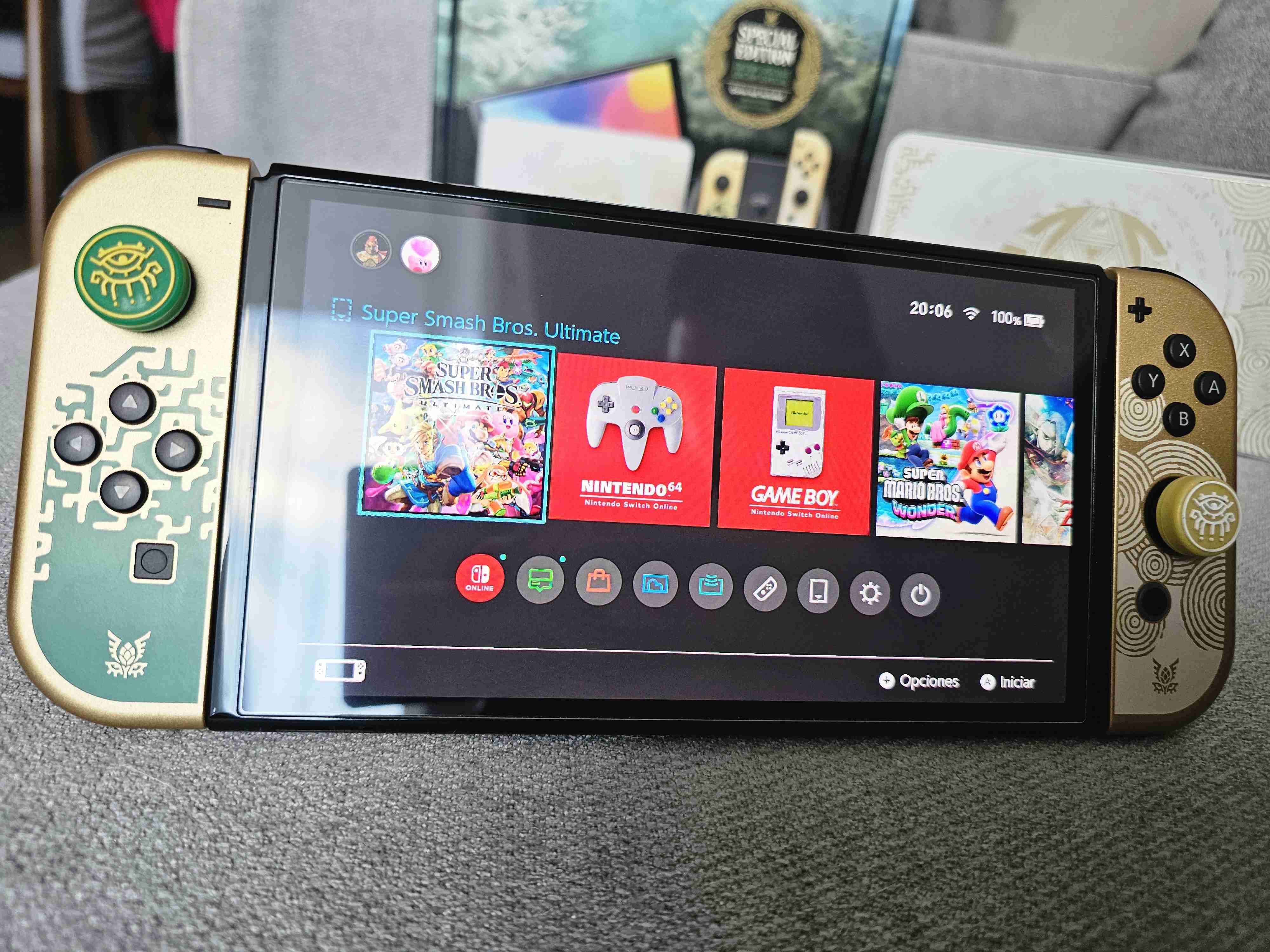 Nintendo Switch edición Zelda TOTK - miniatura 2