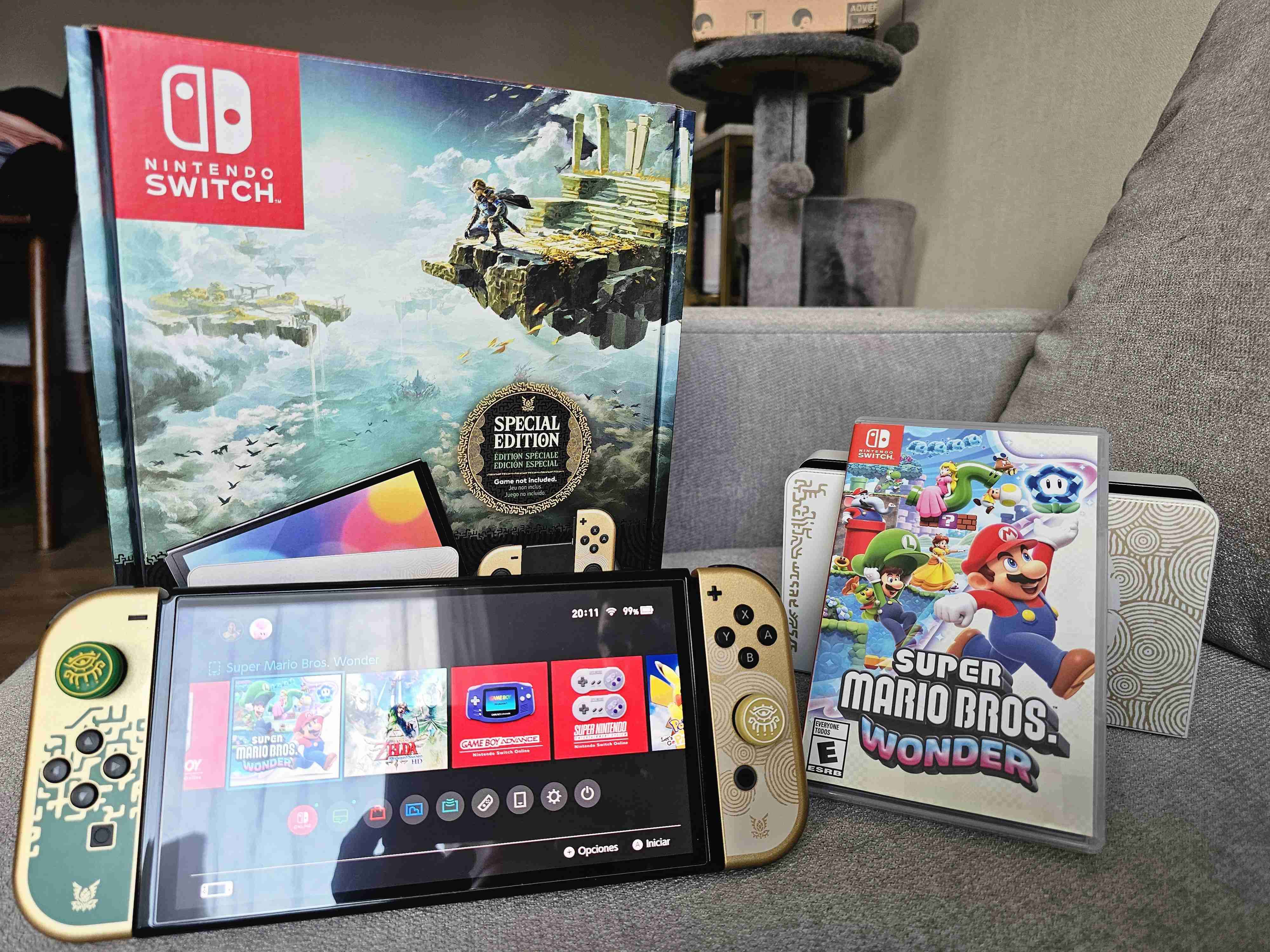 Nintendo Switch edición Zelda TOTK - miniatura 3