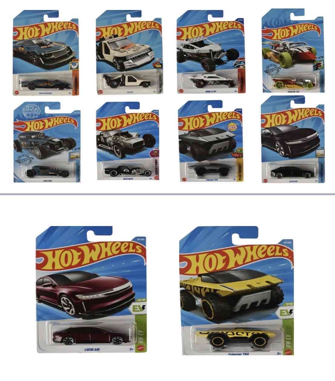 Set de autos Hot Wheels nuevos - miniatura 1