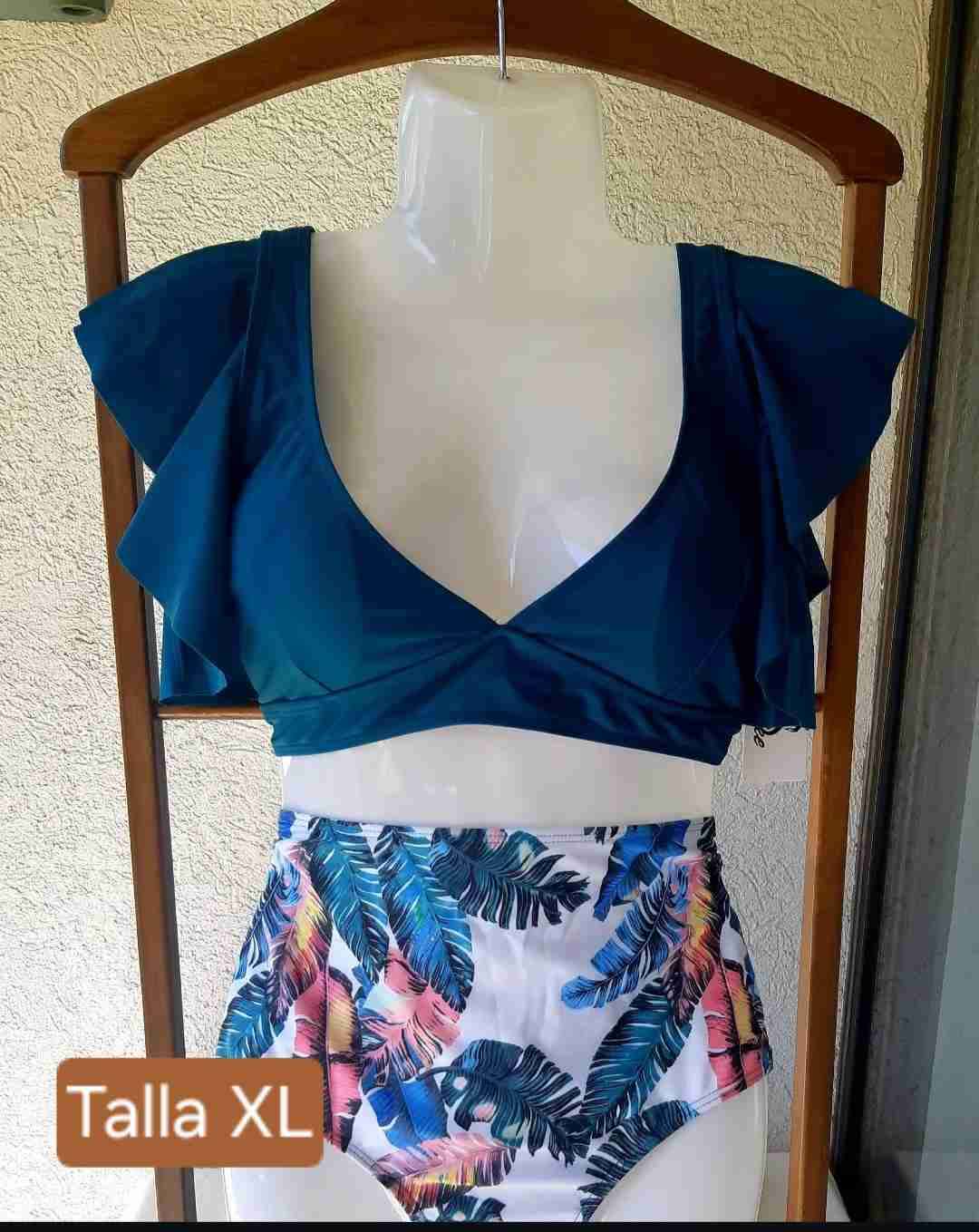 Bikini con estampado floral - miniatura 3