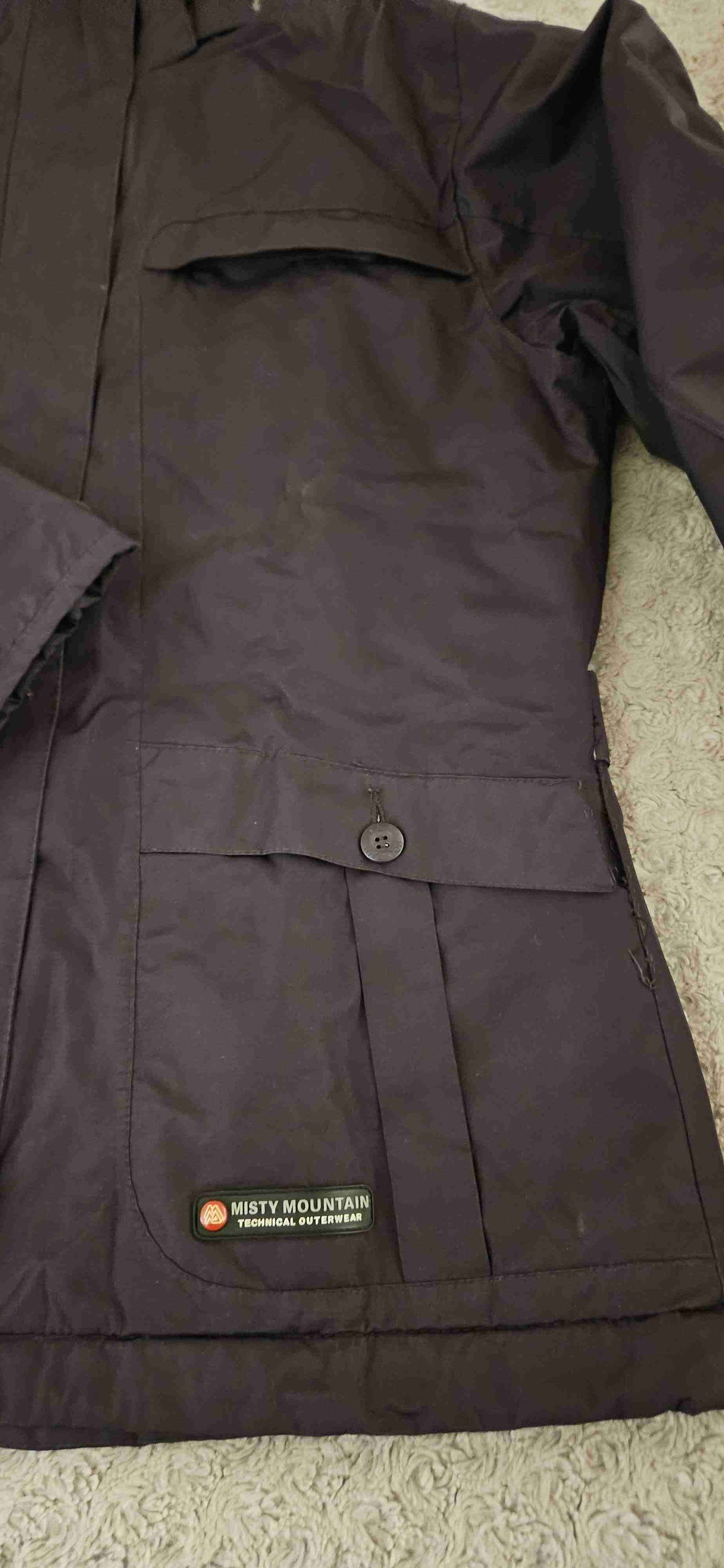 Parka Columbia verde con capucha - miniatura 4