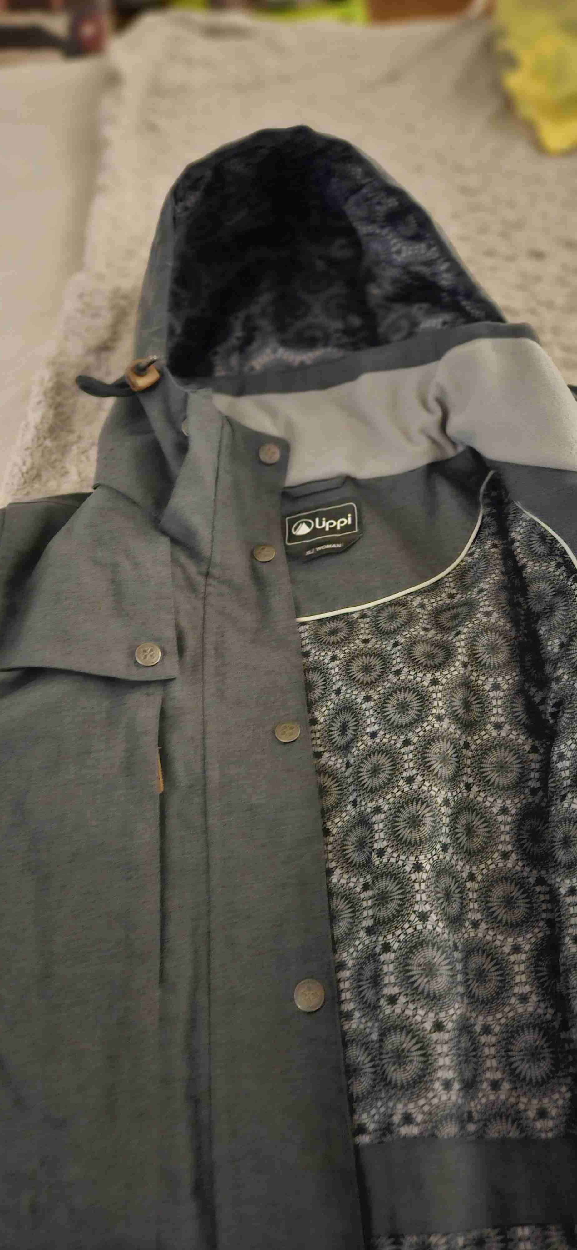 Parka Columbia verde con capucha - miniatura 5