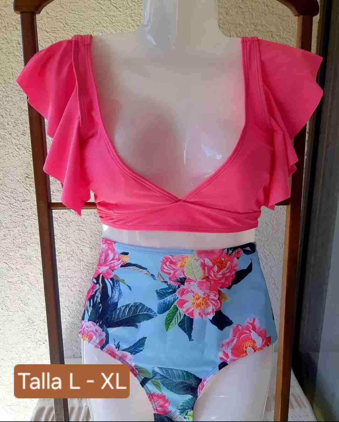 Bikini floral con vuelo - miniatura 1