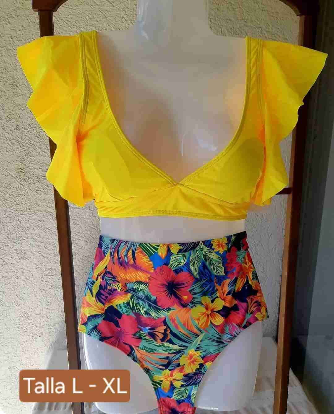 Bikini floral con vuelo - miniatura 2