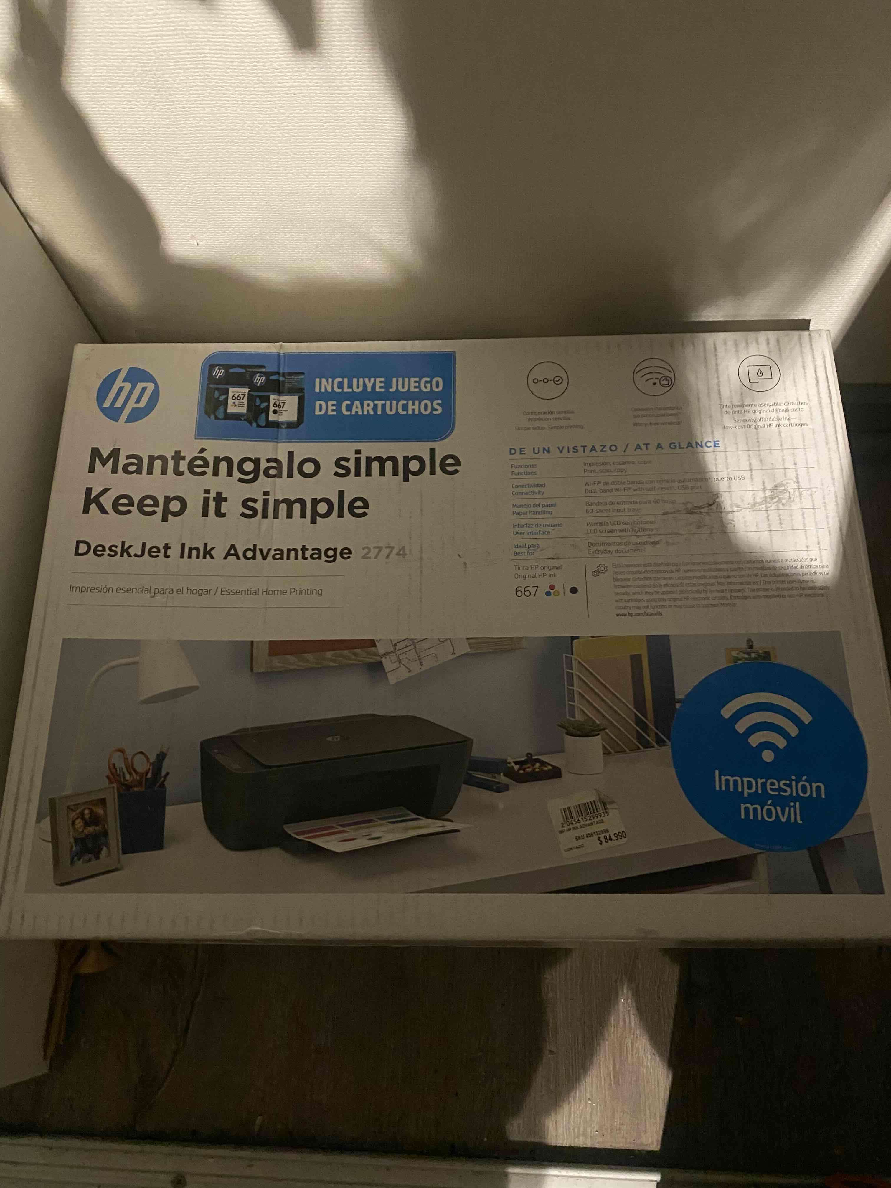 Impresora HP DeskJet Ink Advantage
