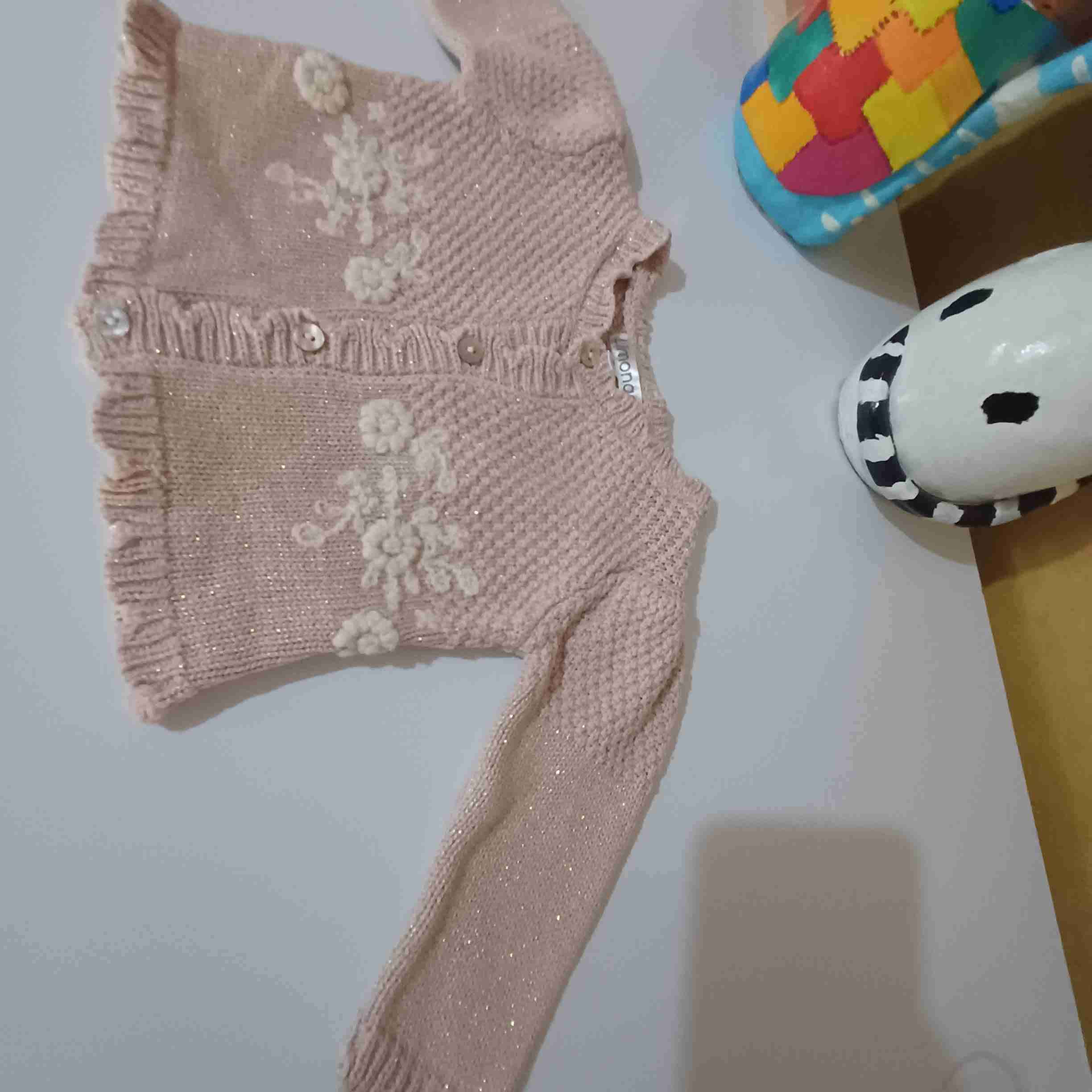 Chaleco rosa para niña - miniatura 2