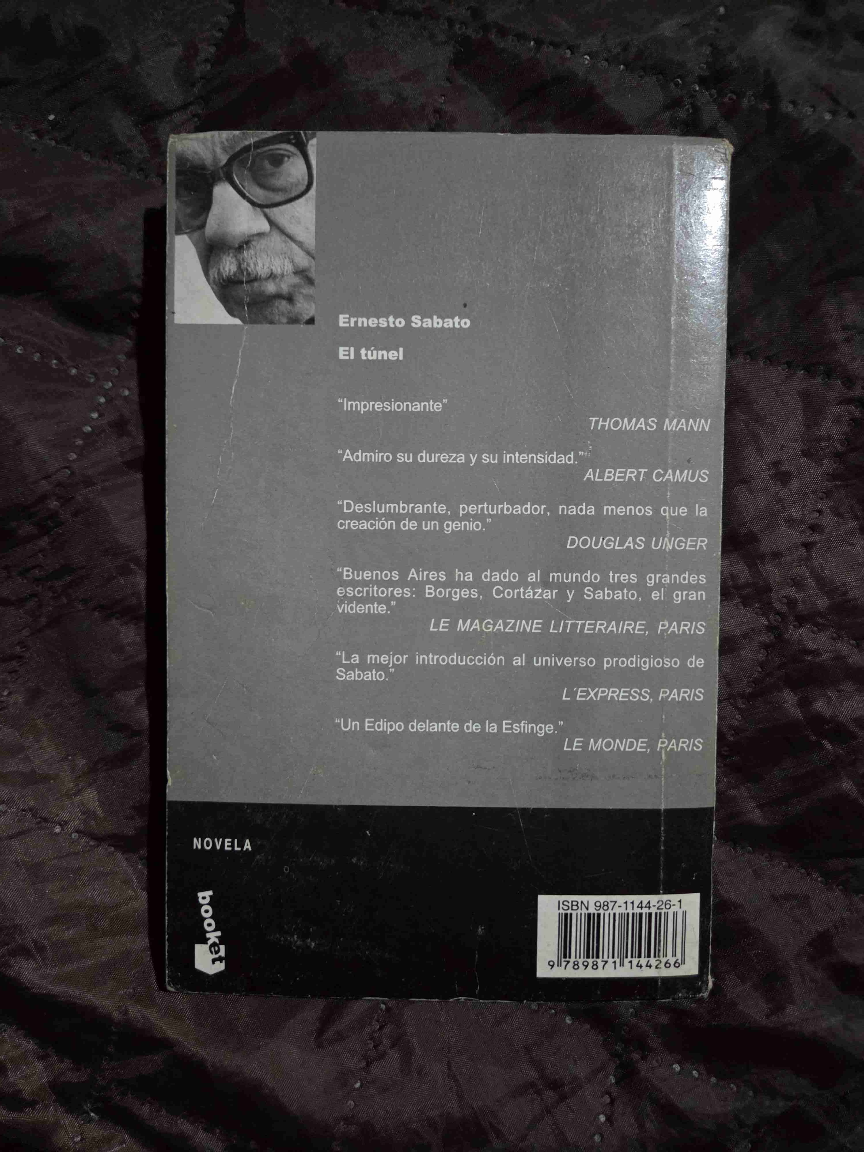 Libro 'El túnel' de Ernesto Sabato - miniatura 2
