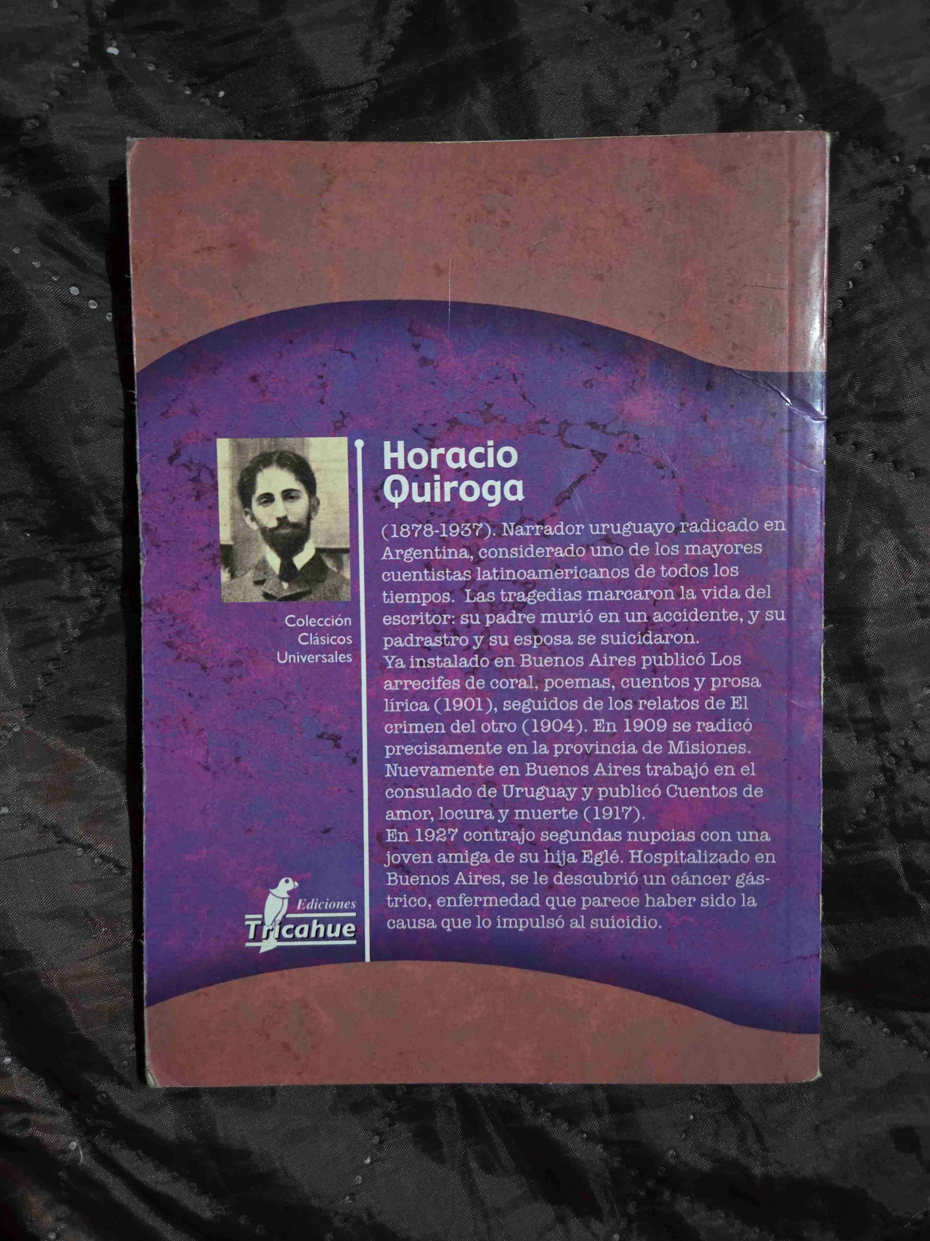 Libro Cuentos de Amor, Locura y Muerte - miniatura 2