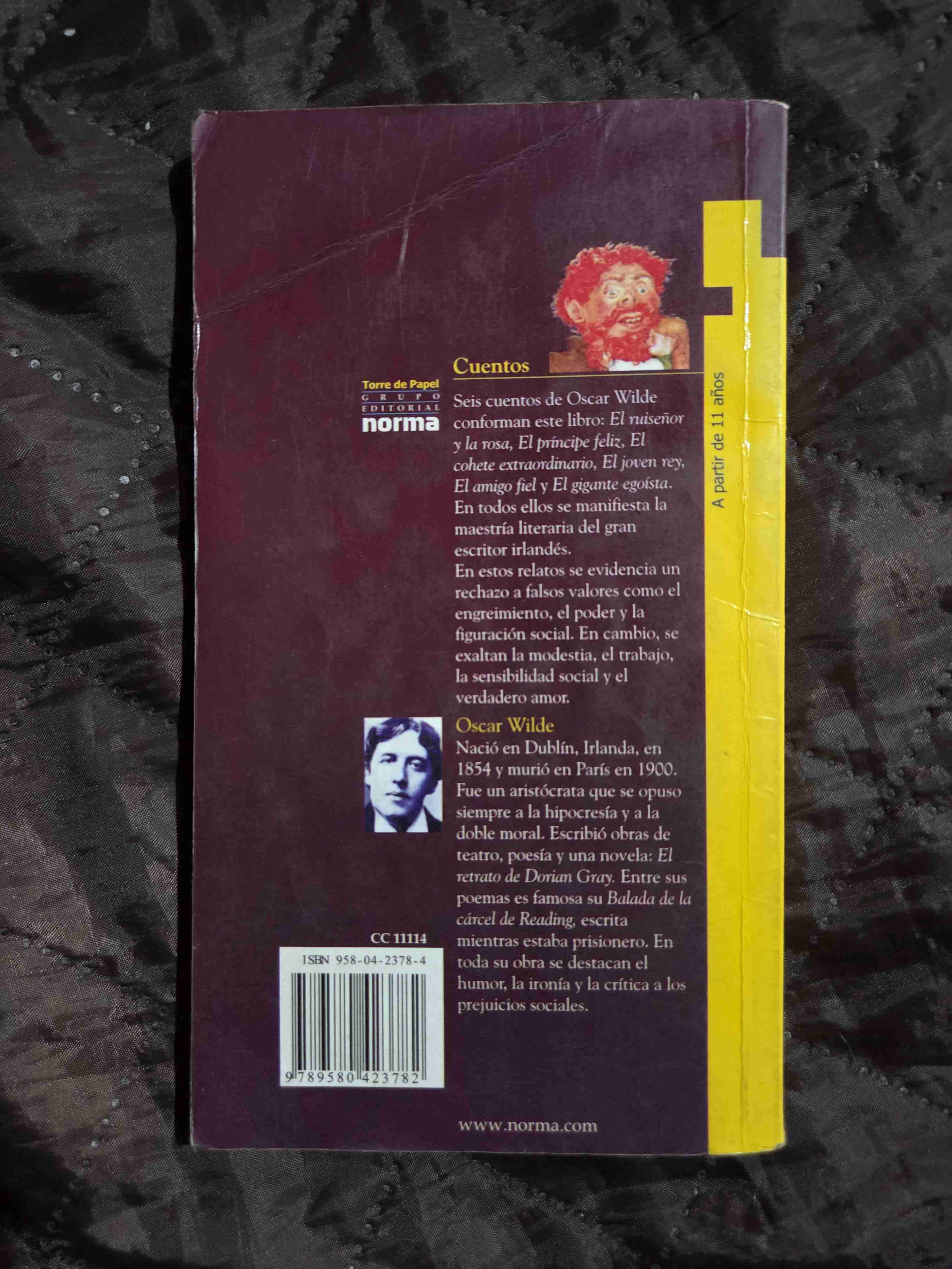 Libro 'Cuentos' de Oscar Wilde - miniatura 2