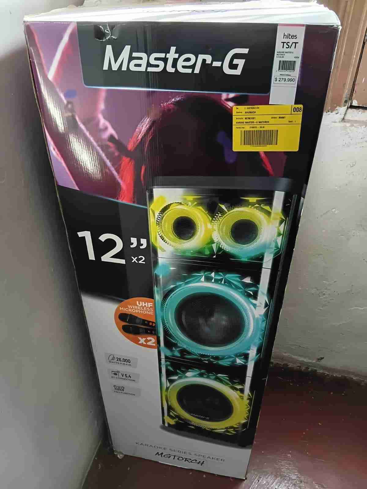 Parlante Master-G Karaoke 12" - miniatura 2