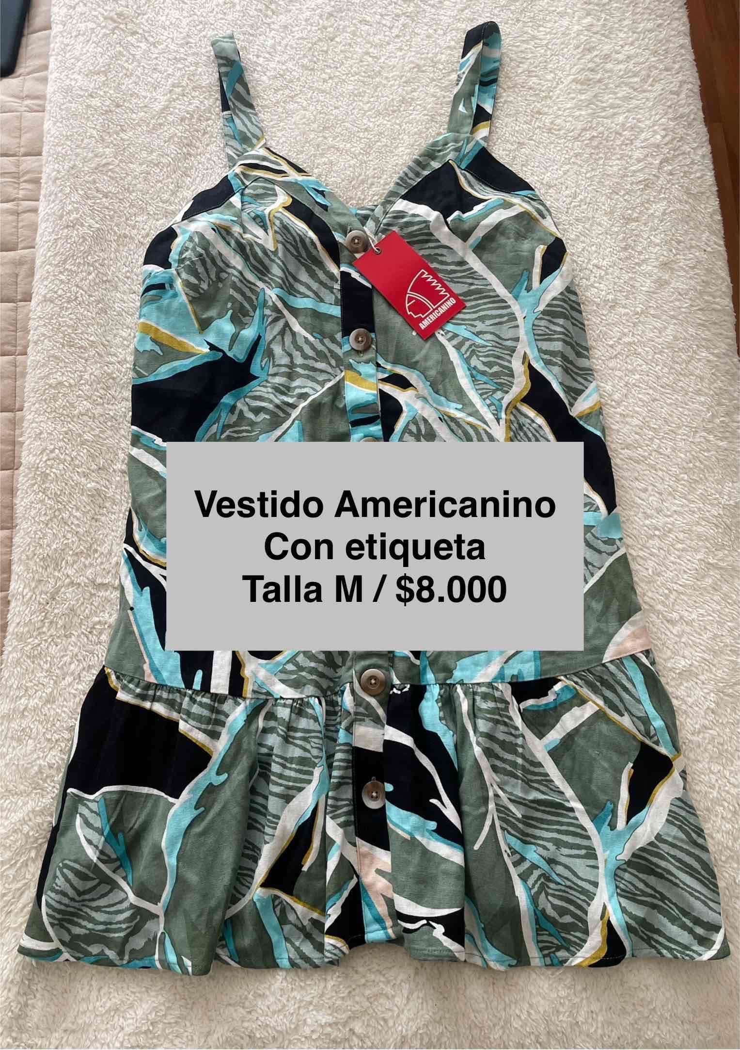 Vestido Americano estampado