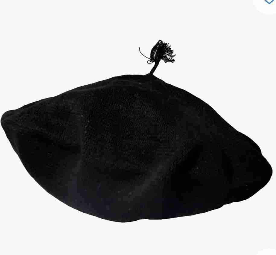 Boina gaucha negra - miniatura 1