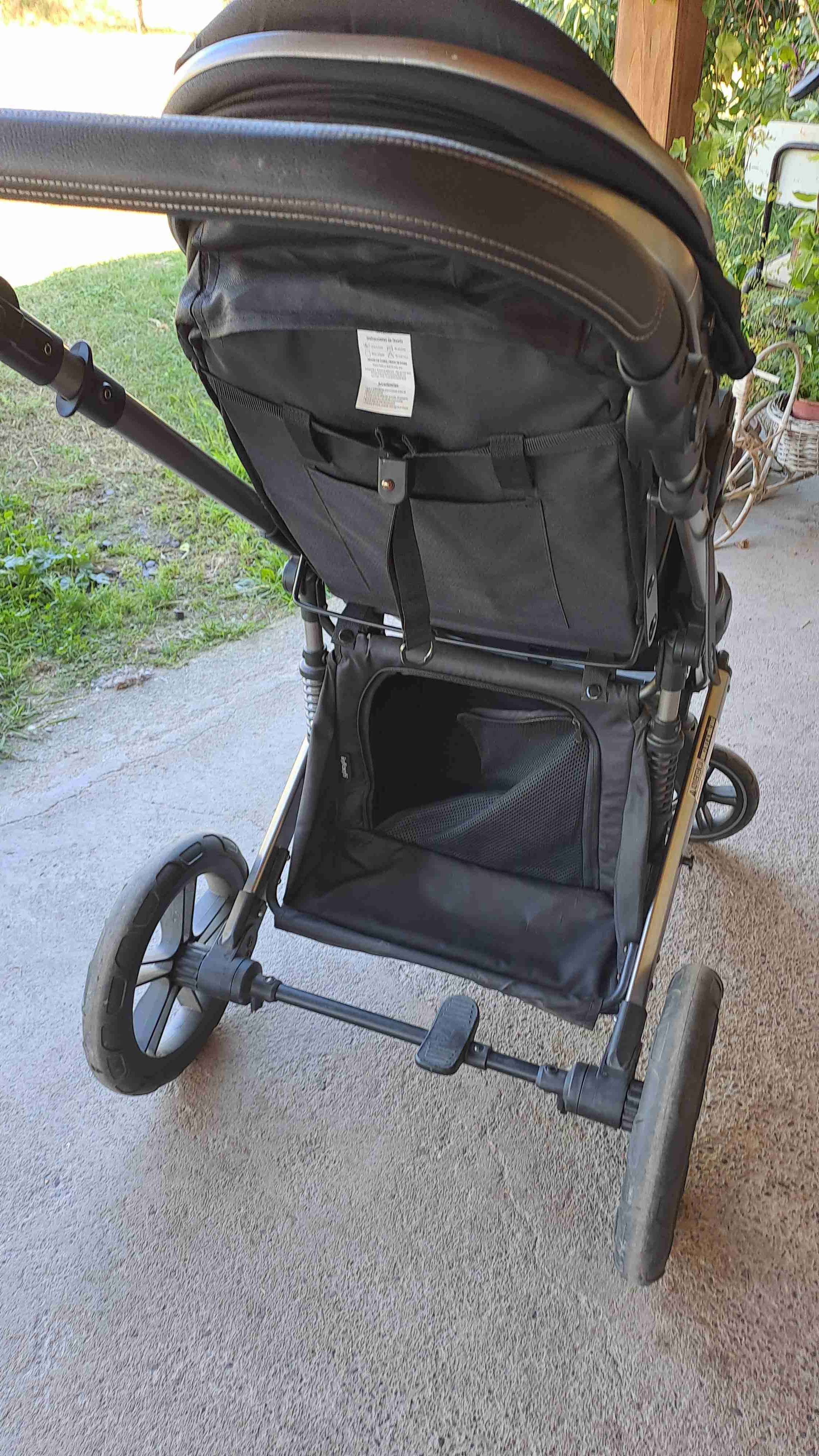 Coche de bebé Infanti negro - miniatura 3