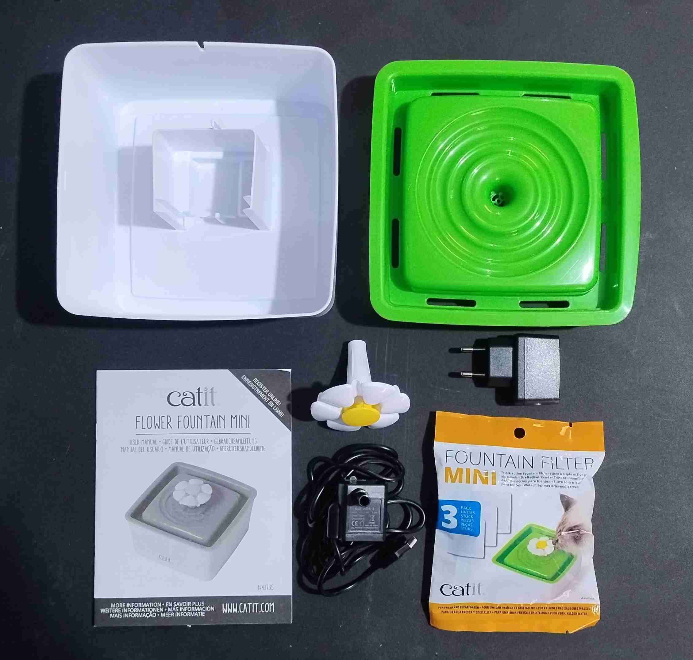 Fuente de agua para gatos Flower Mini Catit - miniatura 6