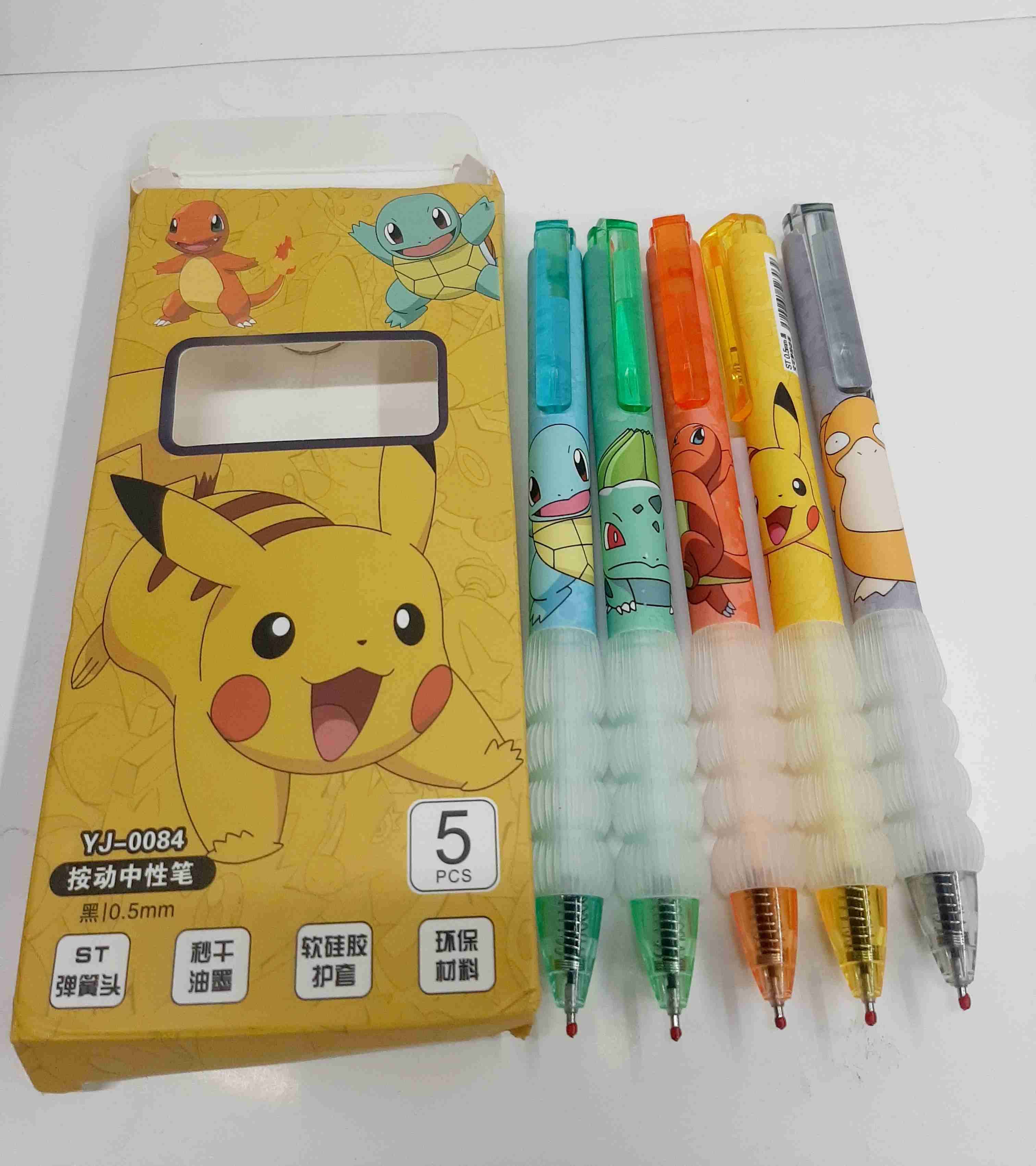 Set de lápices Pokémon 5 unidades (originales). - miniatura 2