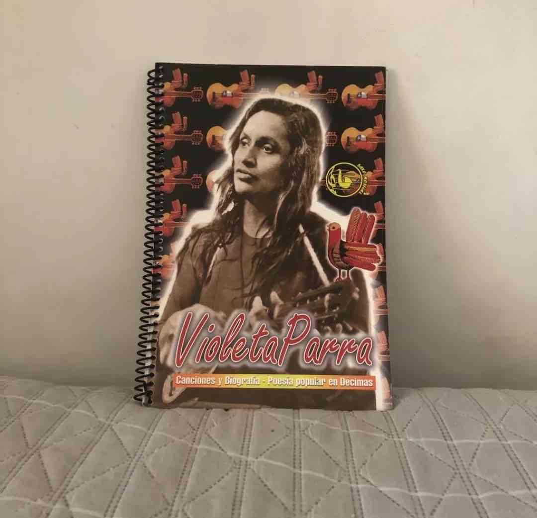 Cuaderno Violeta Parra espiral (Canciones) - miniatura 1