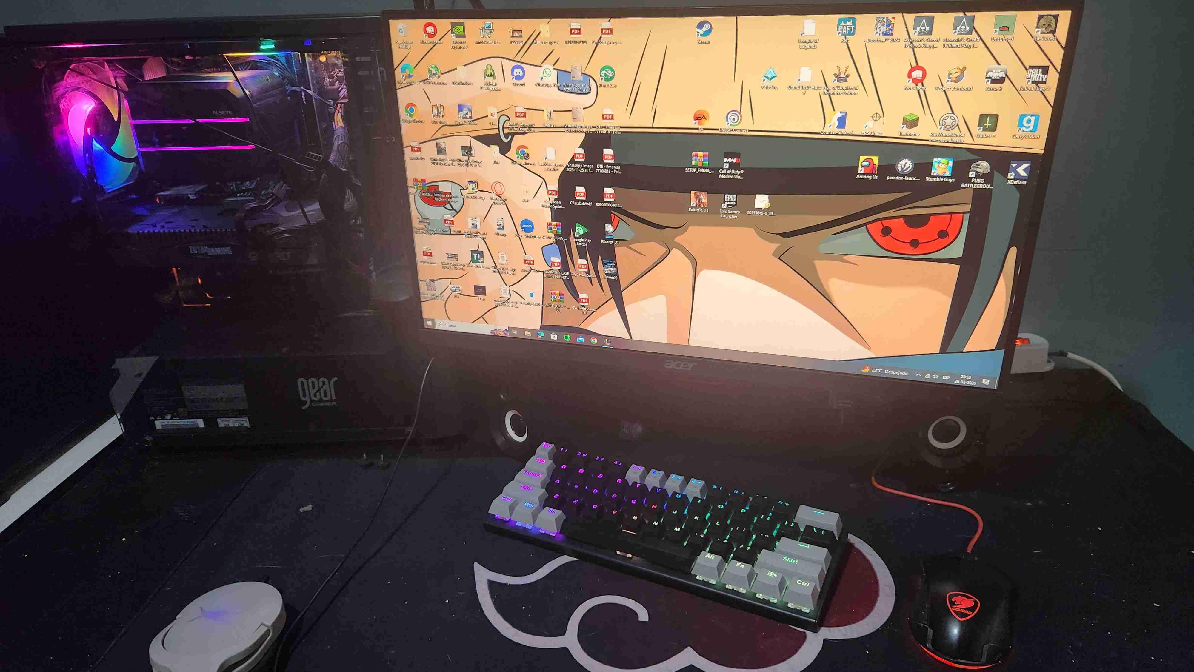 PC Gamer con monitor Acer - miniatura 1